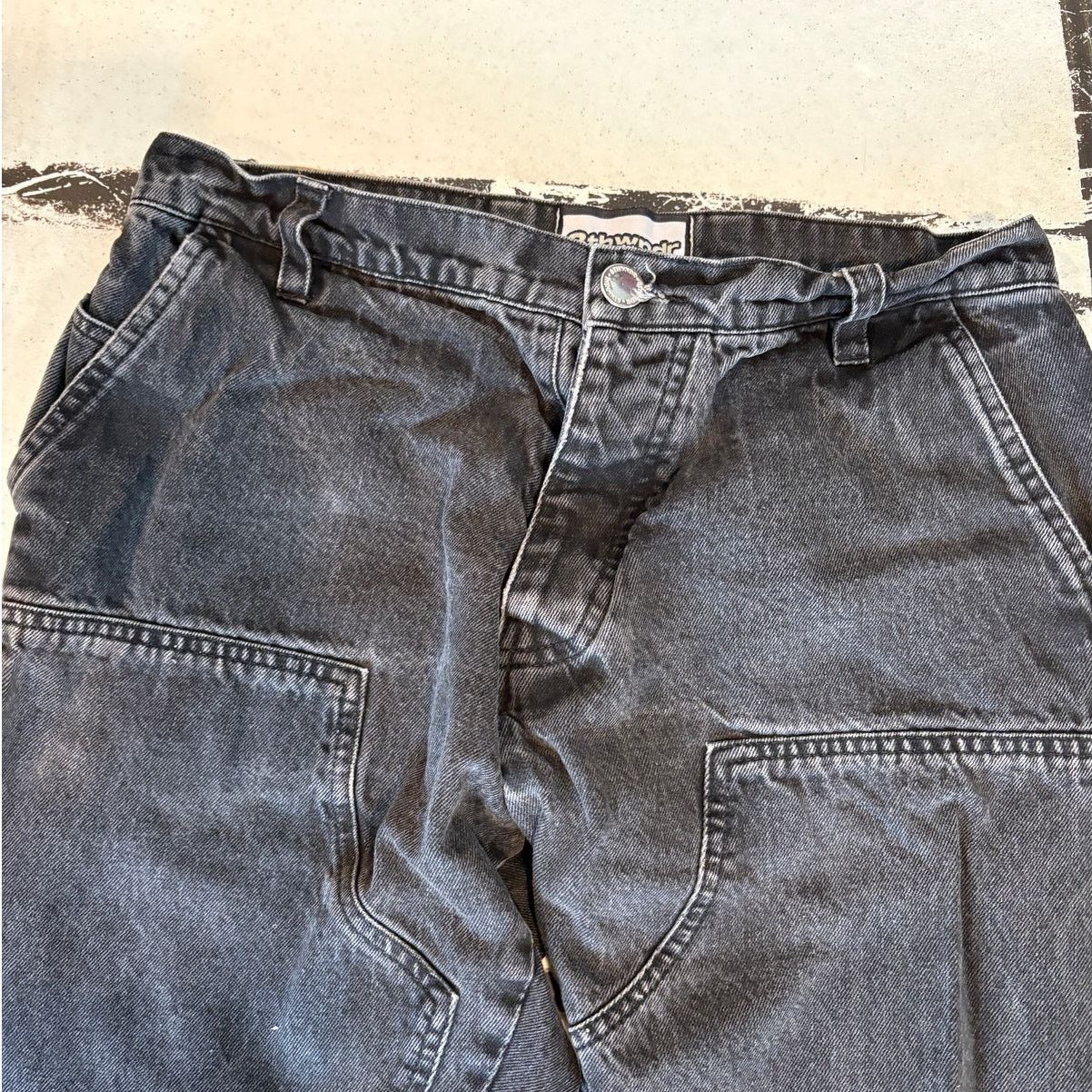 8THWNDR 8THWNDR Double Knee Denim Pant Carpenter Jean y2k - 2021 Size US 30 / EU 46 - 8 Thumbnail