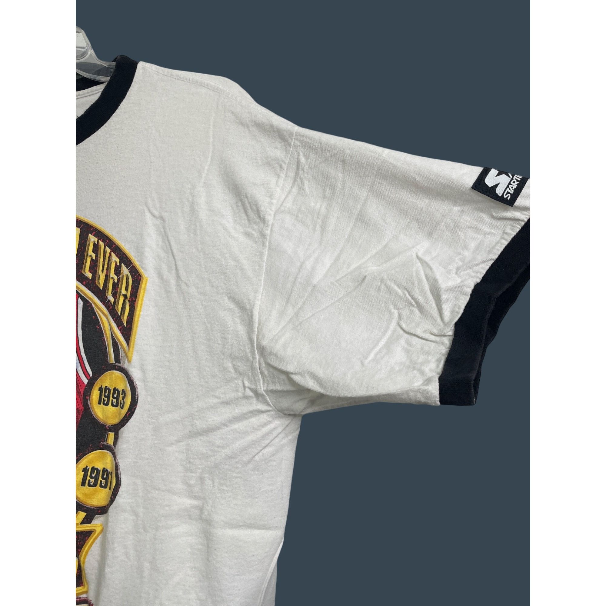 Starter RARE Vintage Starter 1996 Chicago Bulls NBA Champions XL Xtr Size US XL / EU 56 / 4 - 8 Thumbnail