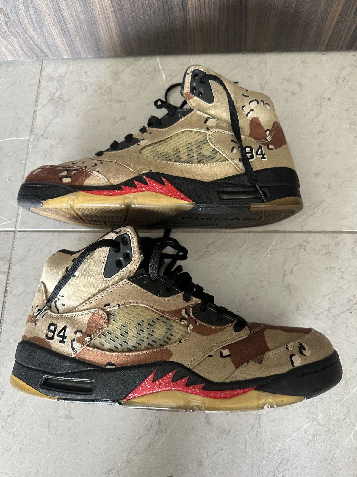 Jordan 5 Desert Camo | Grailed