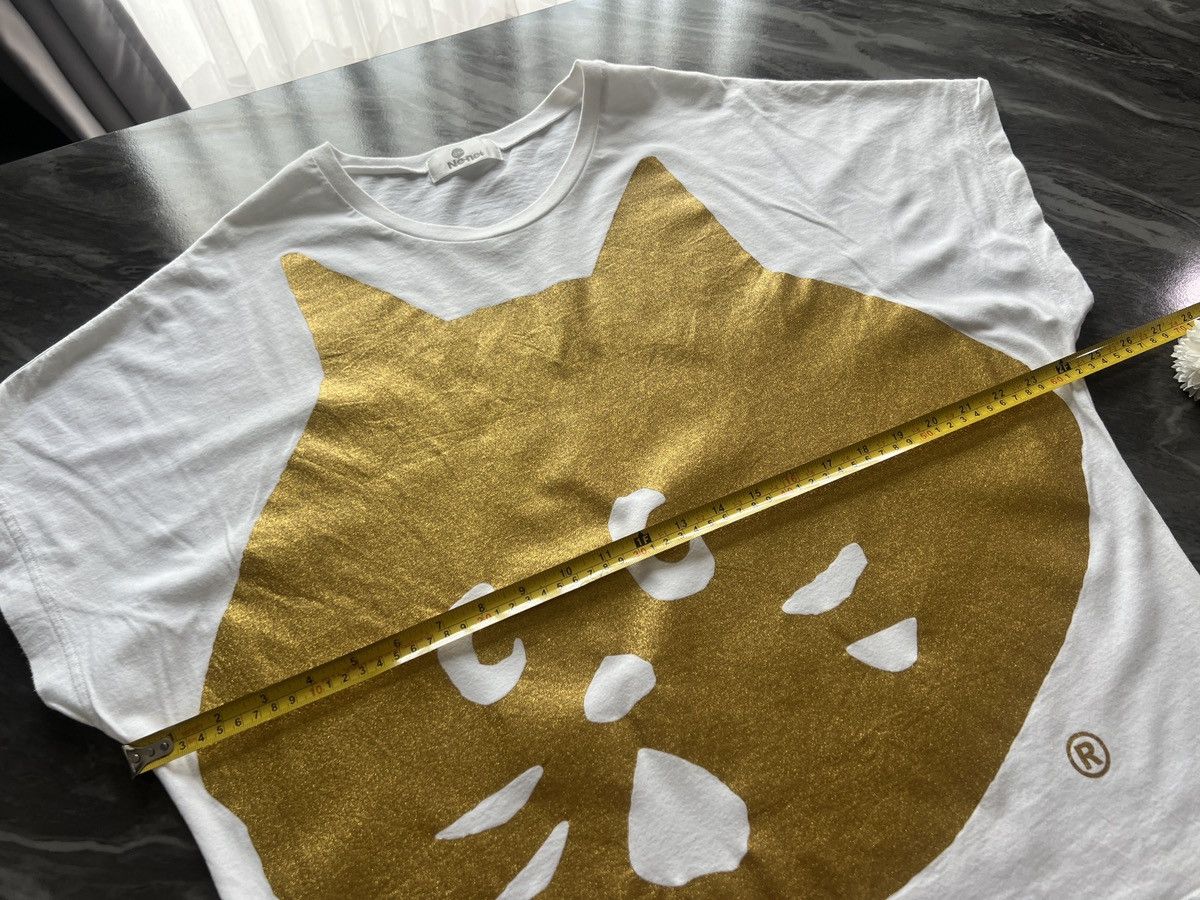 Ne-Net Ne-net : Nya Cat Gold Big Face Logo OVP AOP Size US XL / EU 56 / 4 - 6 Thumbnail