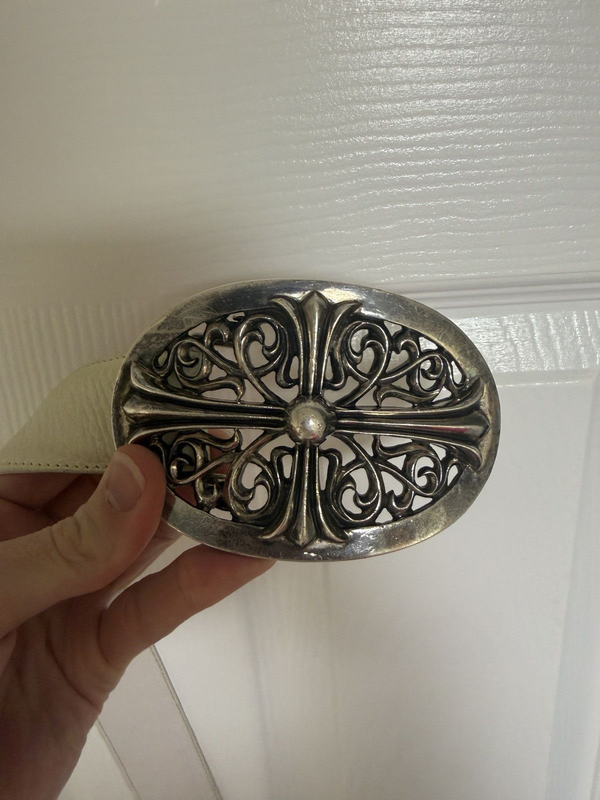 Chrome Hearts Chrome Hearts *XL* OVAL BELT & STRAP Size 36 - 2 Thumbnail