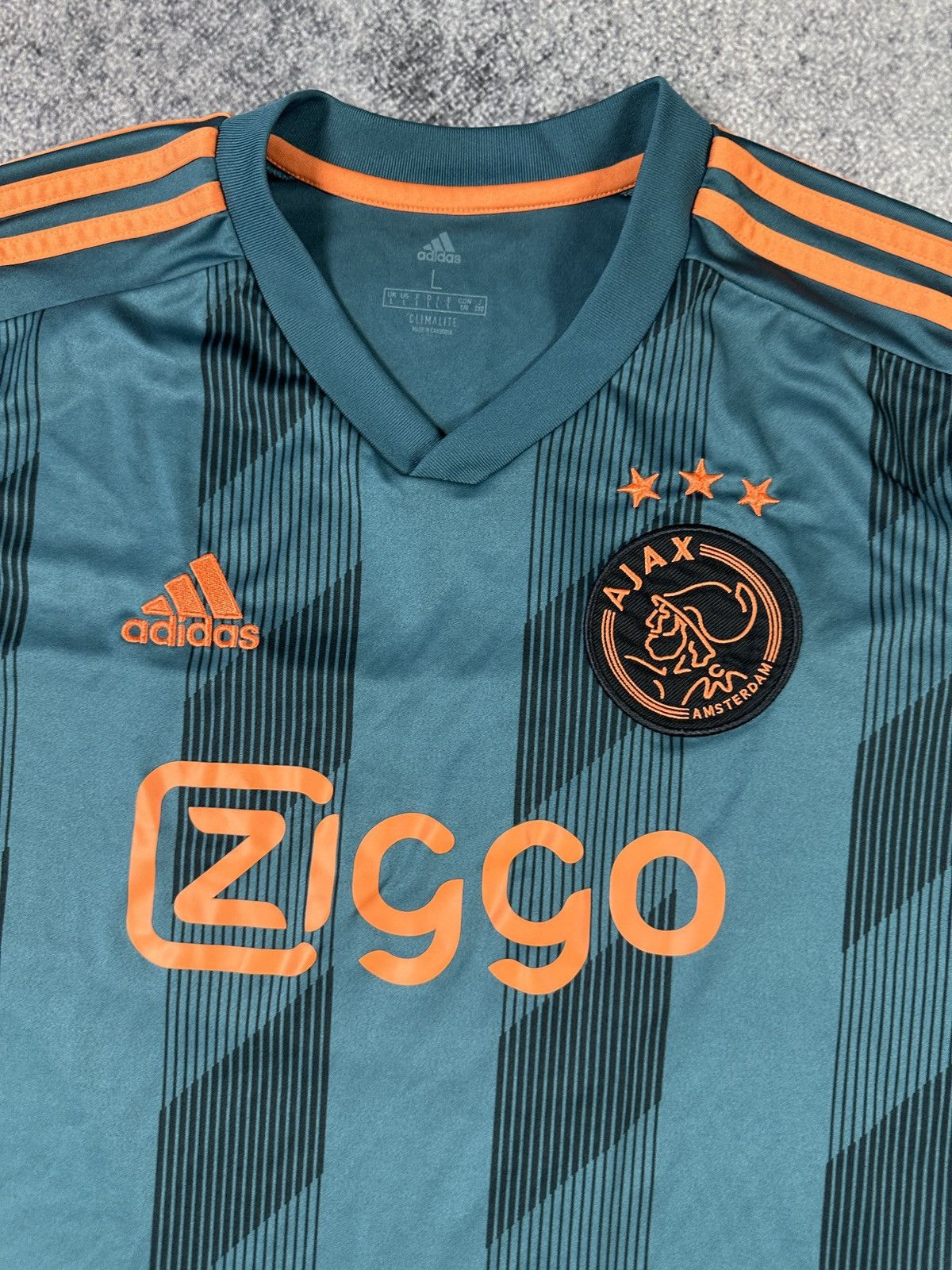 Vintage Adidas Ajax Soccer Jersey Streetwear Rare L USA Casual 19/20 Size US L / EU 52-54 / 3 - 2 Thumbnail