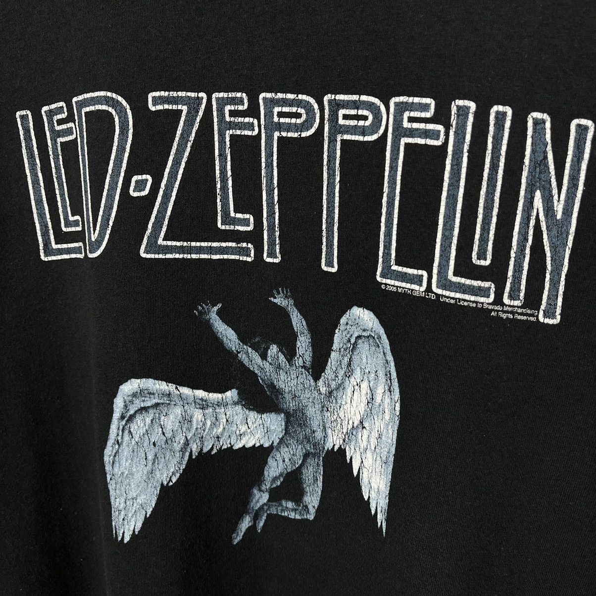 Band Tees Vintage Led Zeppelin rock band tee 2005 Size US M / EU 48-50 / 2 - 7 Thumbnail