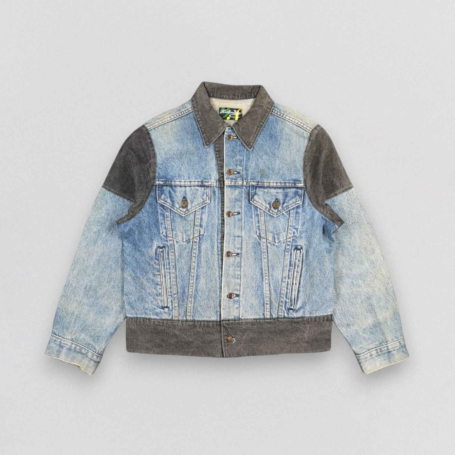 Levi's Vintage Levis x Kalimera Stone Wash Denim Trucker Jacket Size US M / EU 48-50 / 2 - 1 Thumbnail