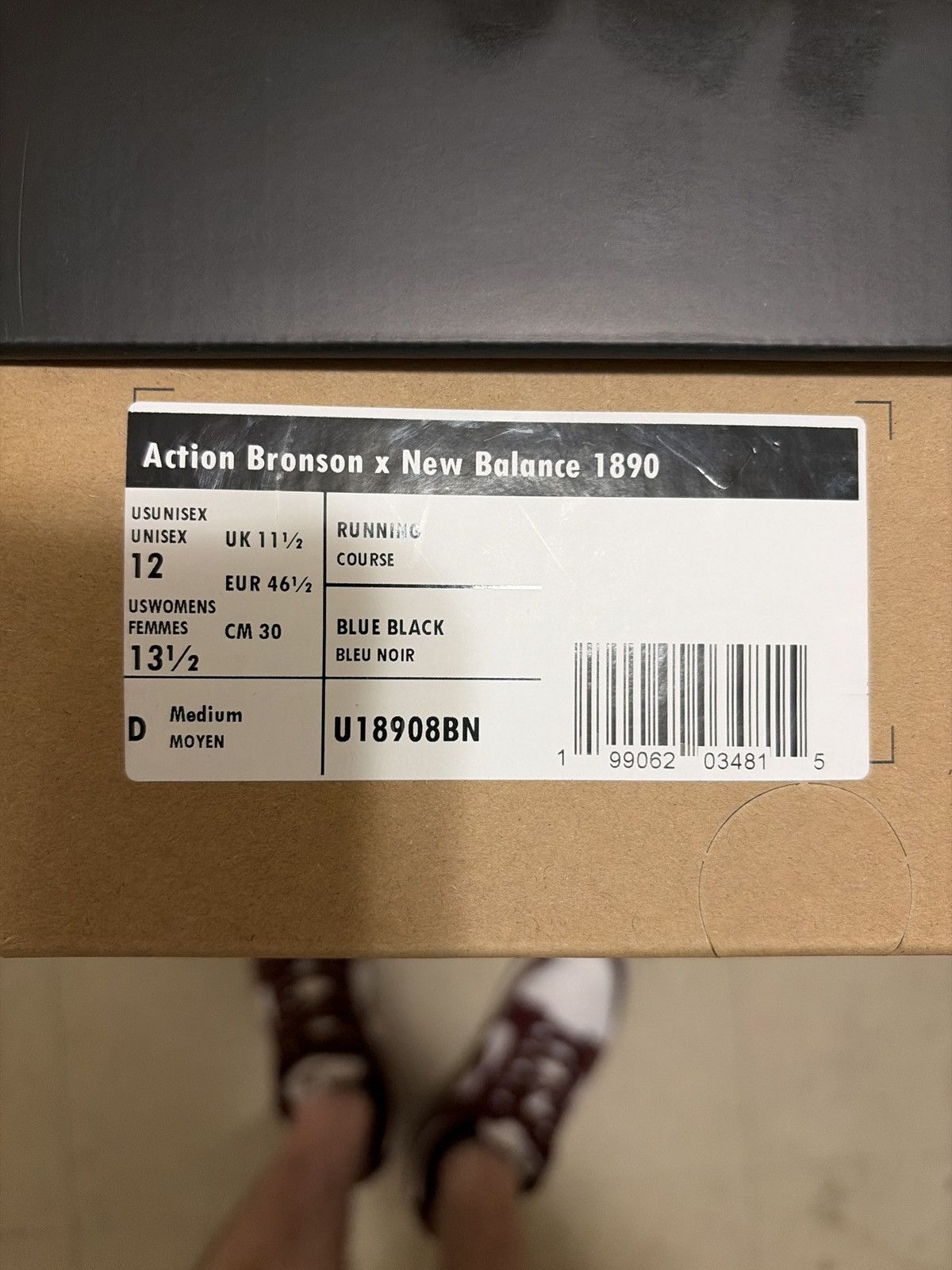 Action Bronson × New Balance Action Bronson x New Balance “cyborg tears” Size US 12 / EU 45 - 7 Thumbnail