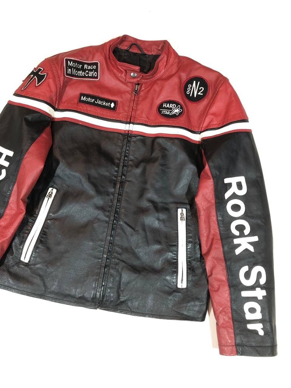 Other Berich Rock Star Monte Carlo Racing Moto Leather Jacket Size US M / EU 48-50 / 2 - 4 Thumbnail