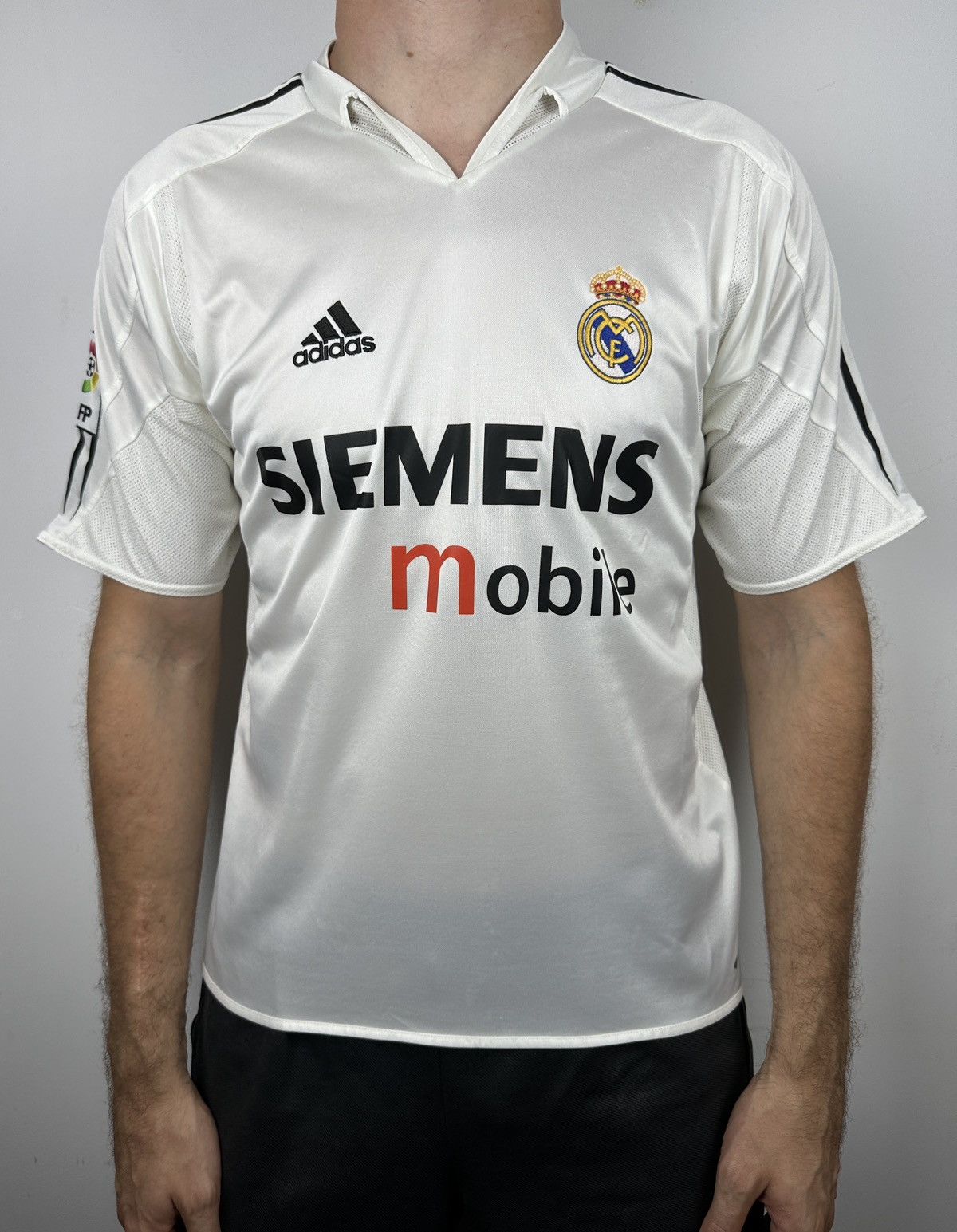Adidas #19 Cassano Real Madrid 2004 Soccer Jersey Football Shirt Size US M / EU 48-50 / 2 - 2 Thumbnail