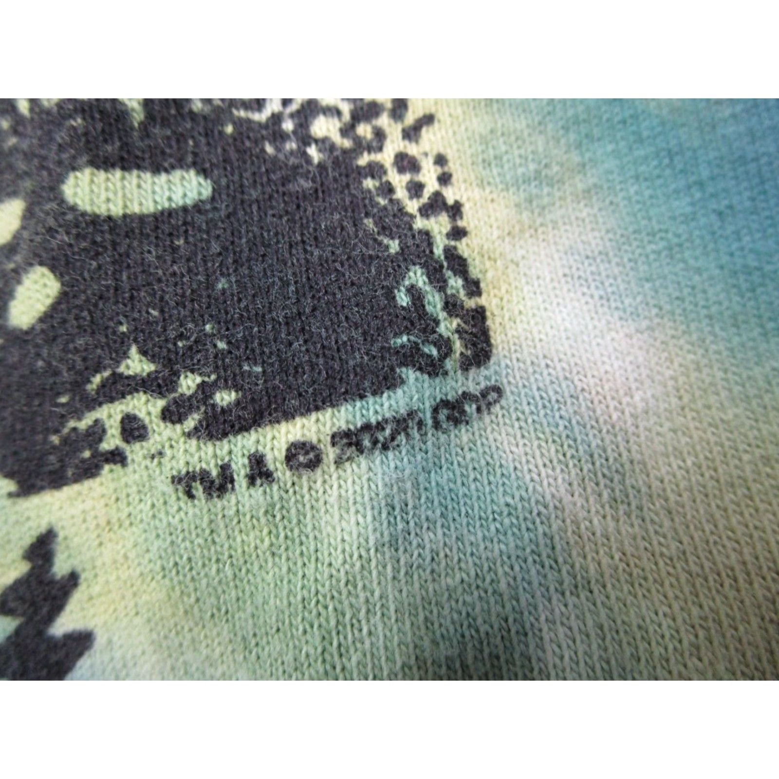 Vintage Grateful Dead Mens Small Green Tie Dye T-Shirt Short Sleeve Spring Tour 77 Retro Music Tee Size US S / EU 44-46 / 1 - 4 Thumbnail