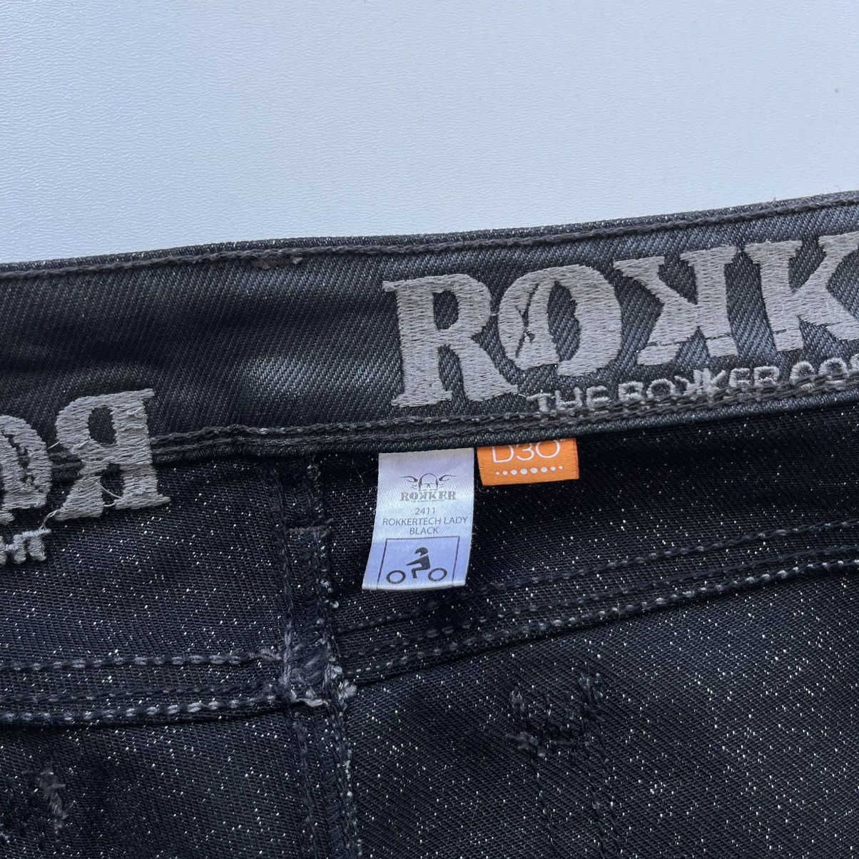 THE ROKKER COMPANY Rokker 2411 Rokkertech Lady Motorcycle D30 Stretch Jeans Size 30" / US 8 / IT 44 - 13 Thumbnail