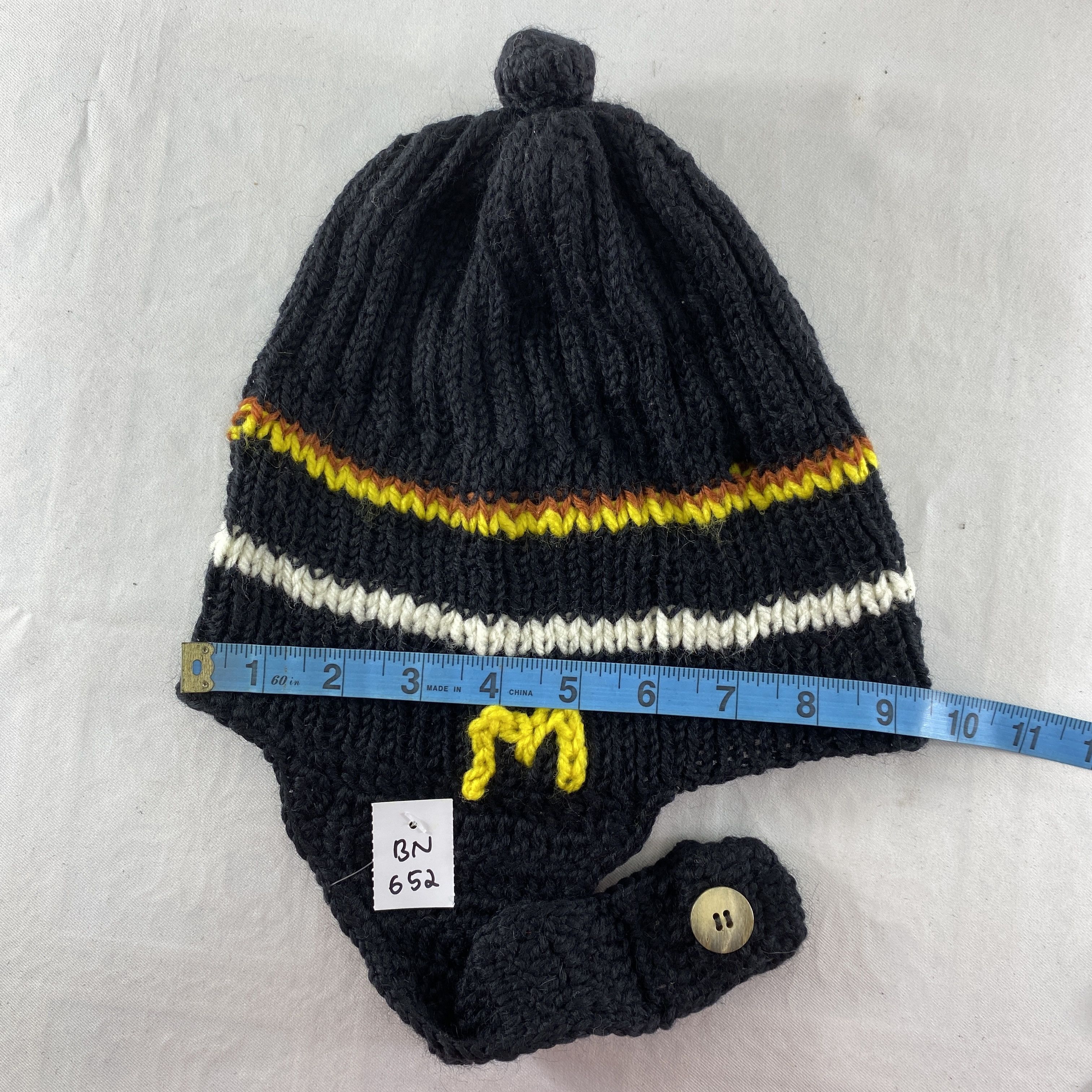 Japanese Brand Rare Stripes Snow Cap Hat Beanie -BN652 Size ONE SIZE - 4 Thumbnail