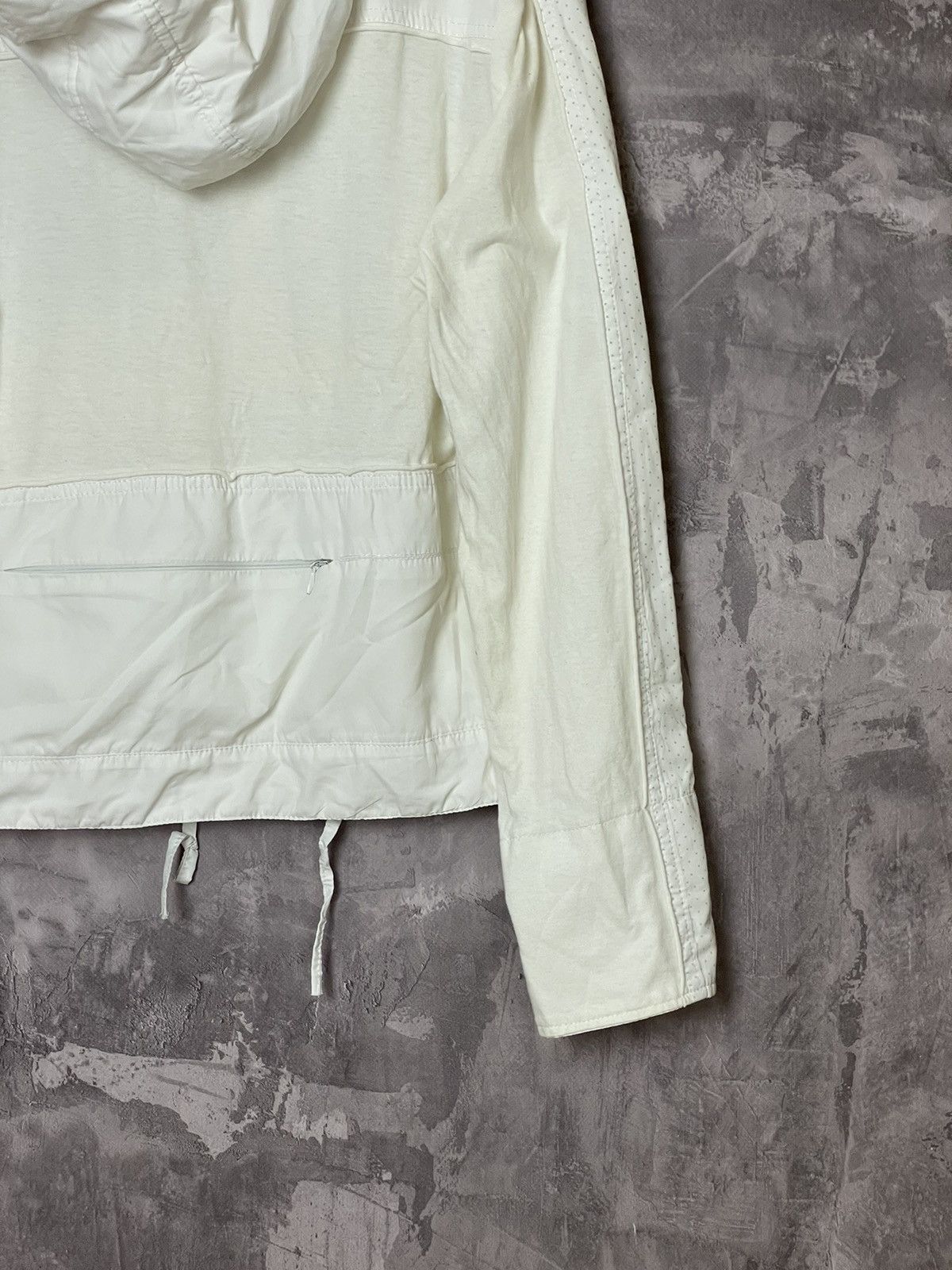 Nike × Nike ACG × Vintage Vintage Y2K Nike ACG hoodie zipper white outdoor Size M / US 6-8 / IT 42-44 - 12 Thumbnail