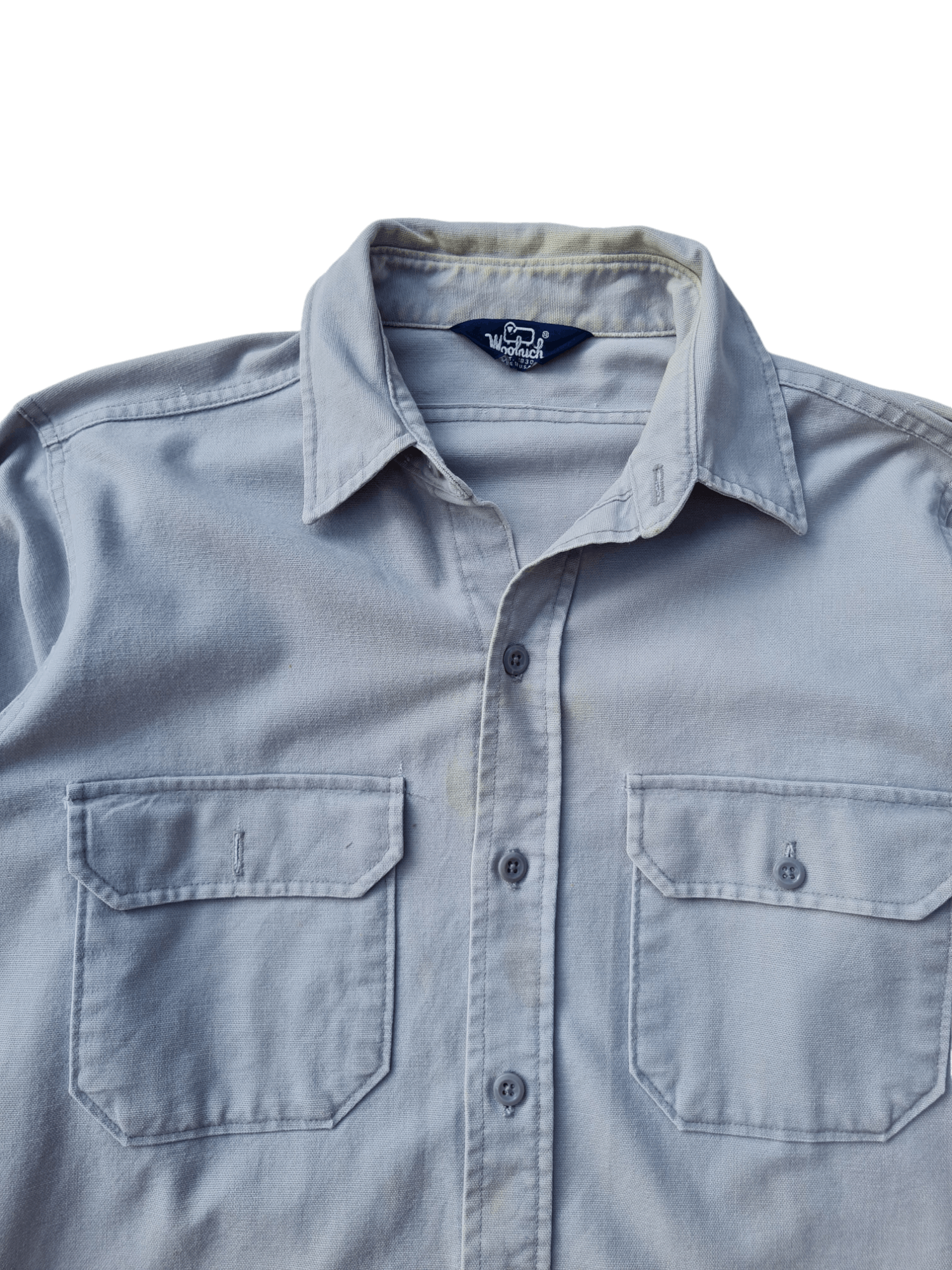 Vintage ✅️Vintage Woolrich USA Jacket Button Up Size US L / EU 52-54 / 3 - 3 Thumbnail
