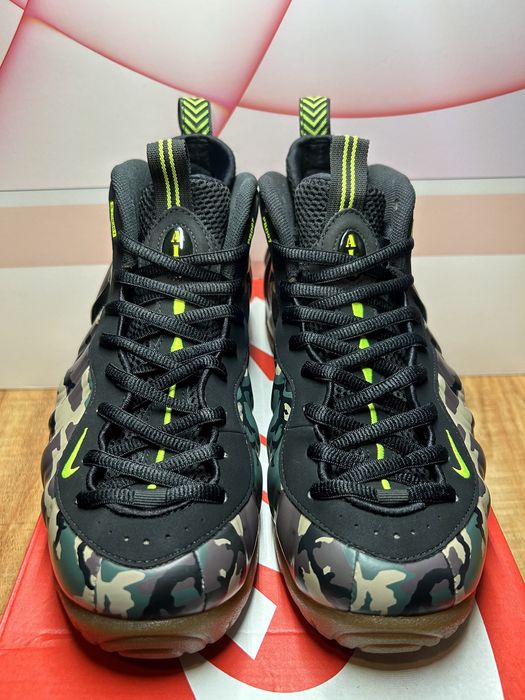 air foamposite pro prm le green camo