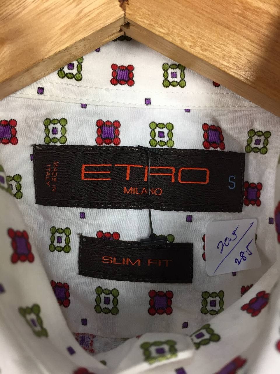 Etro Vtg ETRO Milano Single Pocket Button Up Shirt Size US S / EU 44-46 / 1 - 6 Thumbnail