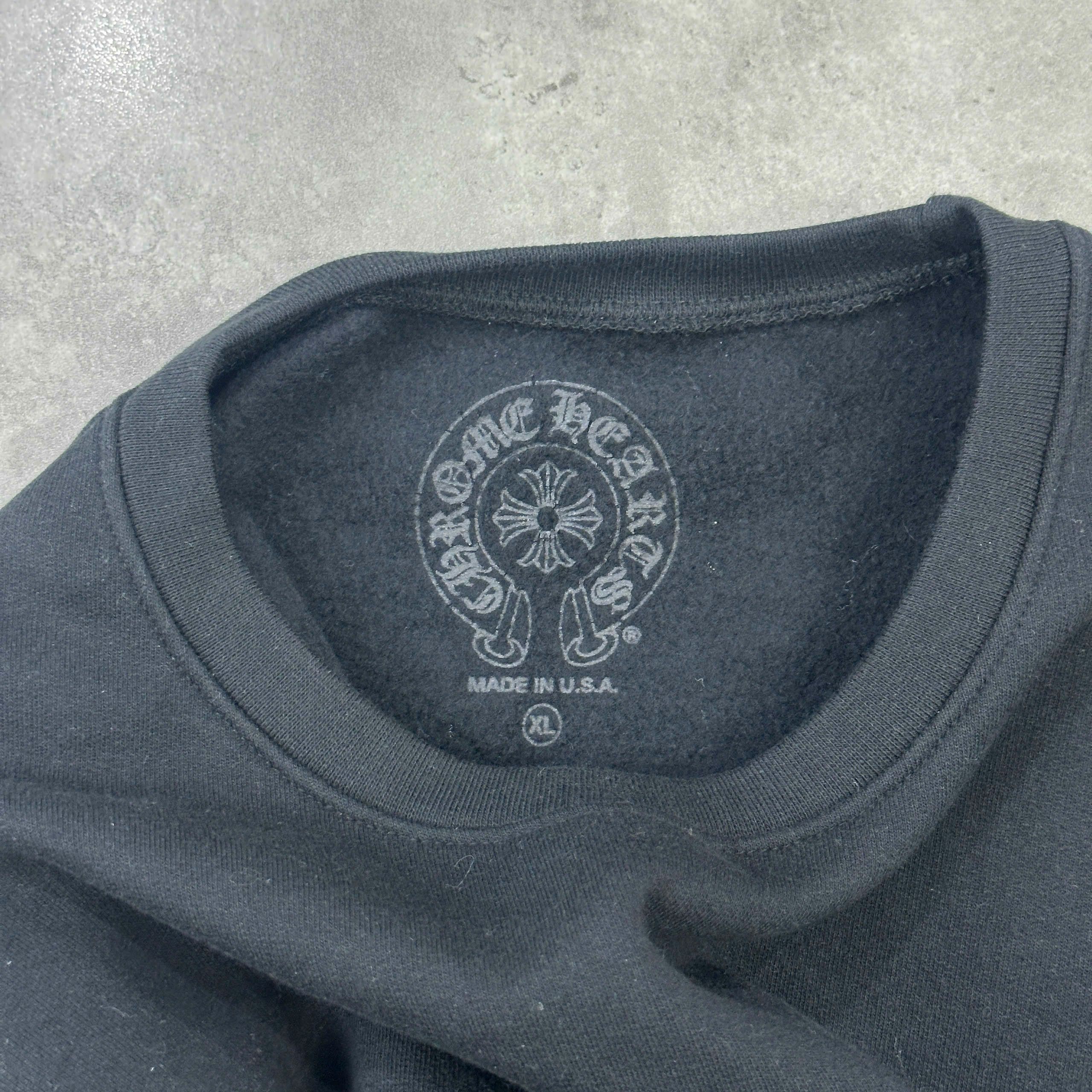Chrome Hearts Chrome Hearts sweater black horeshoe Size US XL / EU 56 / 4 - 8 Thumbnail