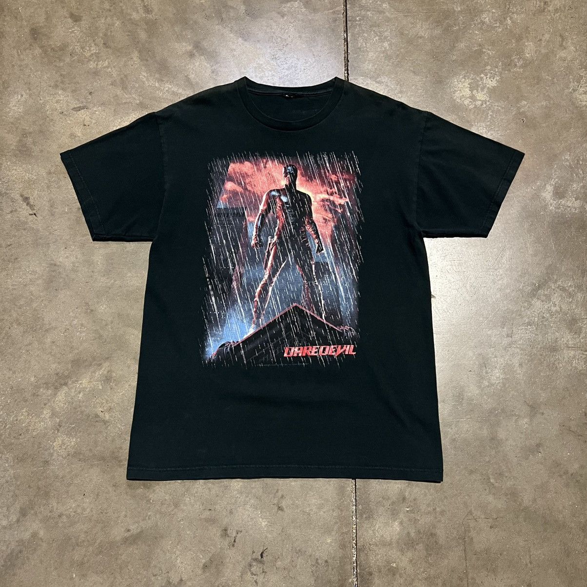 Marvel Comics Vintage Daredevil Marvel Comic Book Promo Graphic Tee Y2K Size US L / EU 52-54 / 3 - 1 Thumbnail