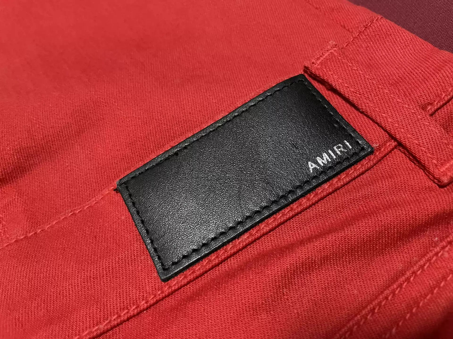 Amiri AMIRI Mx1 Trasher Red Jeans-2506 Size US 34 / EU 50 - 4 Thumbnail