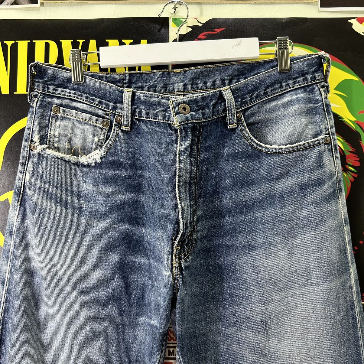 Levi's Vintage Levi’s 503 Japanese Distressed Denim Size US 34 / EU 50 - 2 Thumbnail
