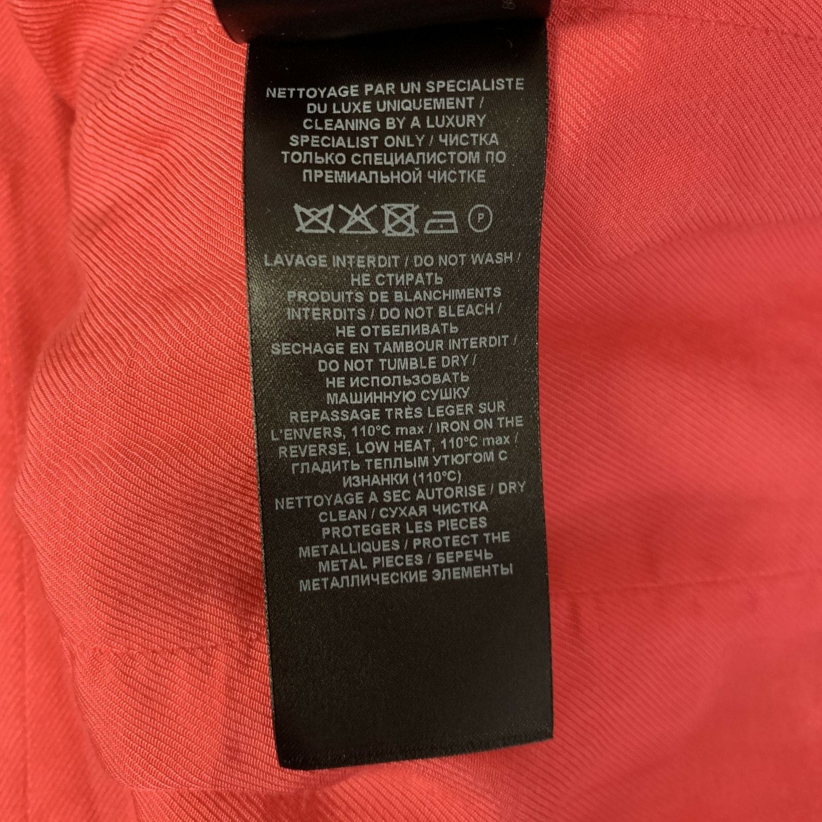Balmain BALMAIN Size M Pink Neon Wool Double Breasted Coat Size M / US 6-8 / IT 42-44 - 7 Thumbnail