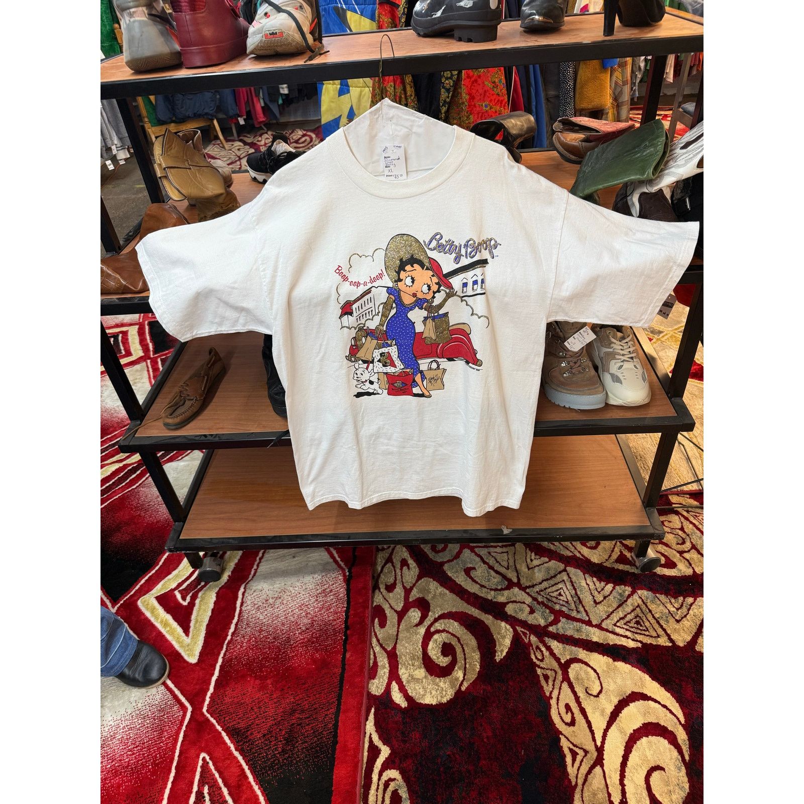 Other True Vintage 80s Betty Boop Deadstock Size US XL / EU 56 / 4 - 1 Thumbnail