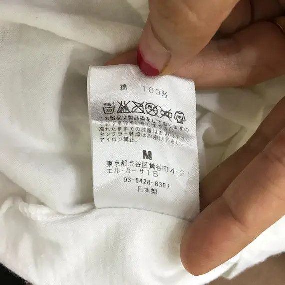 Japanese Brand Vtg DAIKANYAMA BASE JAPAN Designer Mirror Logo Tee Shirt Size US S / EU 44-46 / 1 - 6 Thumbnail