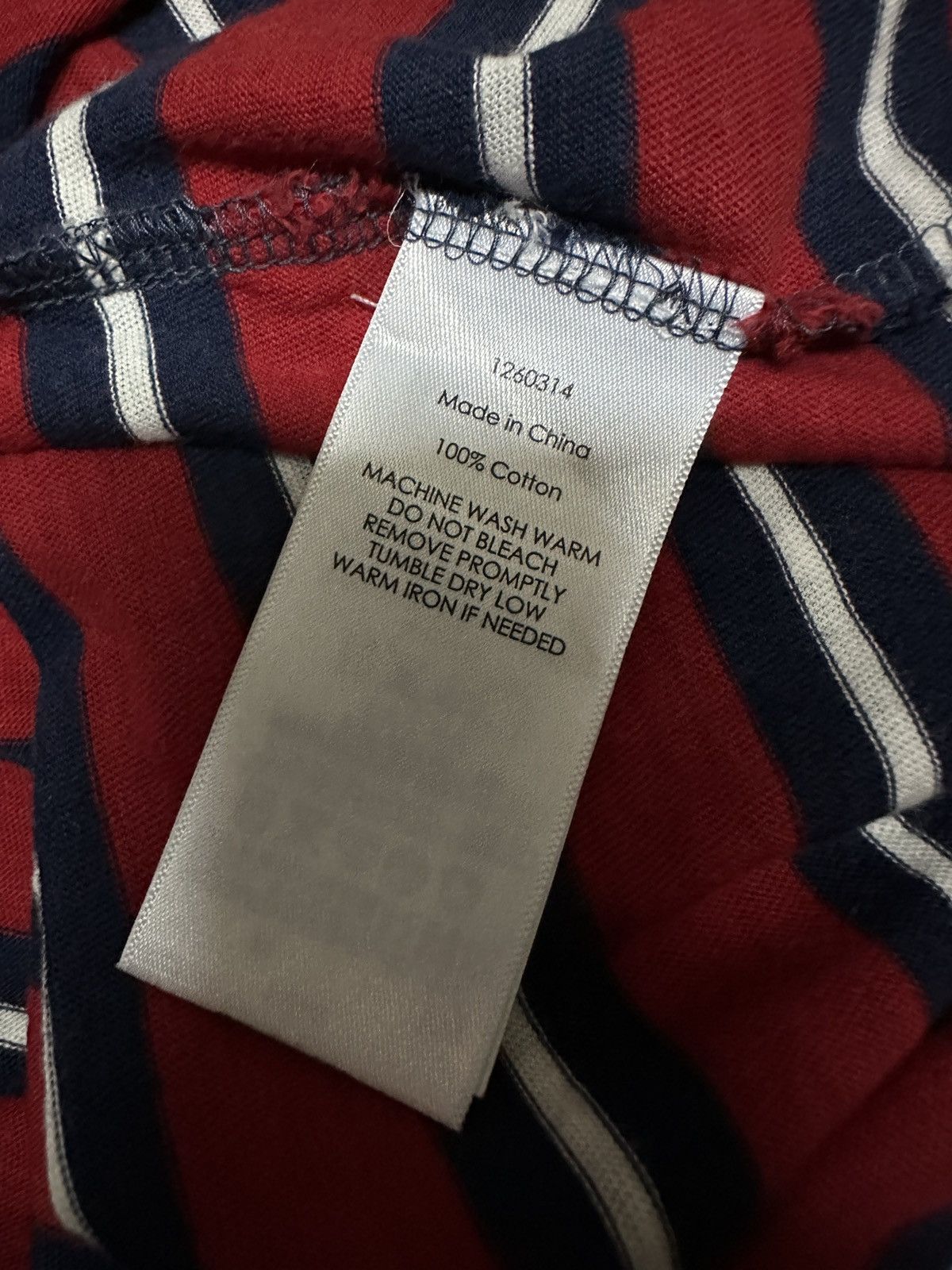 Polo Ralph Lauren POLO RALPH LAUREN STRIPE POCKET T SHIRT Size US S / EU 44-46 / 1 - 5 Thumbnail