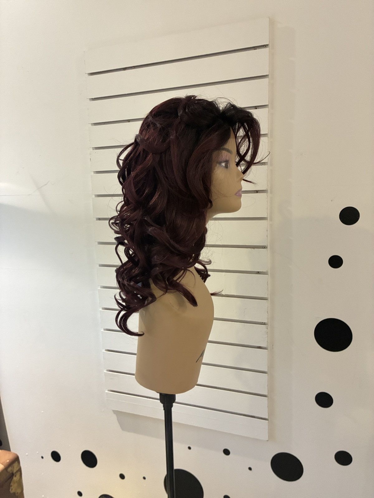 Other Burgundy 18 inch hd lace front wig Size ONE SIZE - 8 Thumbnail