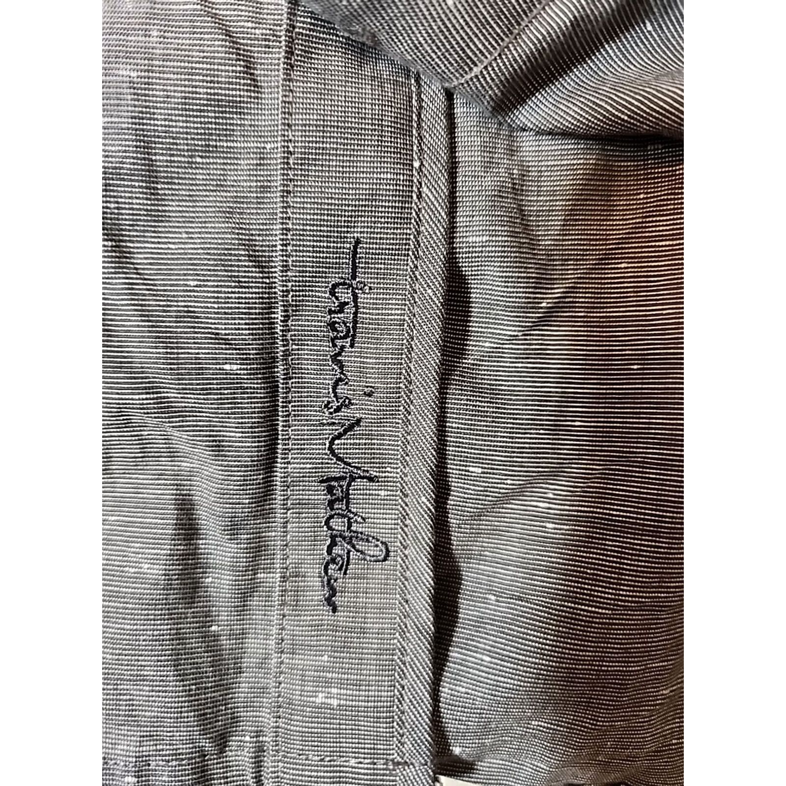 TravisMathew Travis Mathew Shirt Mens Large Gray Short Sleeve Button Up Size US L / EU 52-54 / 3 - 3 Thumbnail