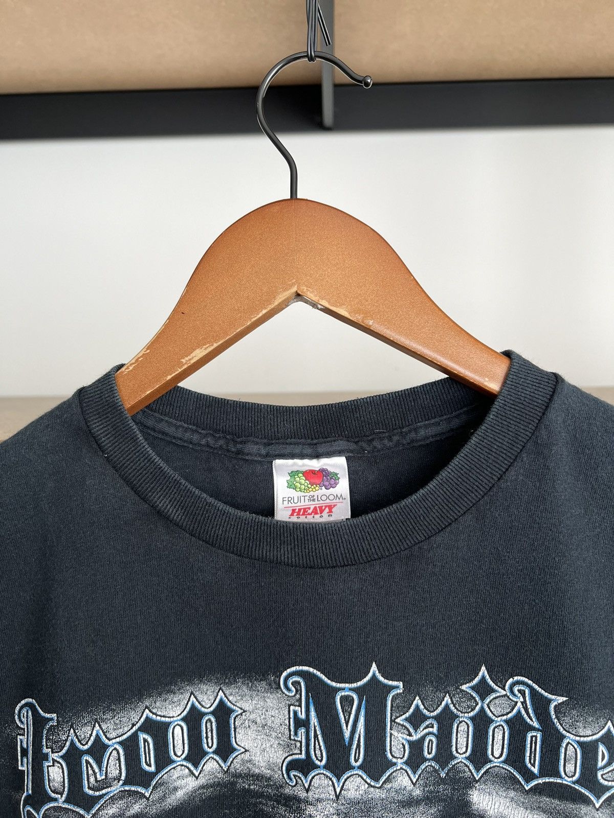 Band Tees Vintage 2000s Iron Maiden The Trooper England Black T-shirt Size US M / EU 48-50 / 2 - 14 Thumbnail