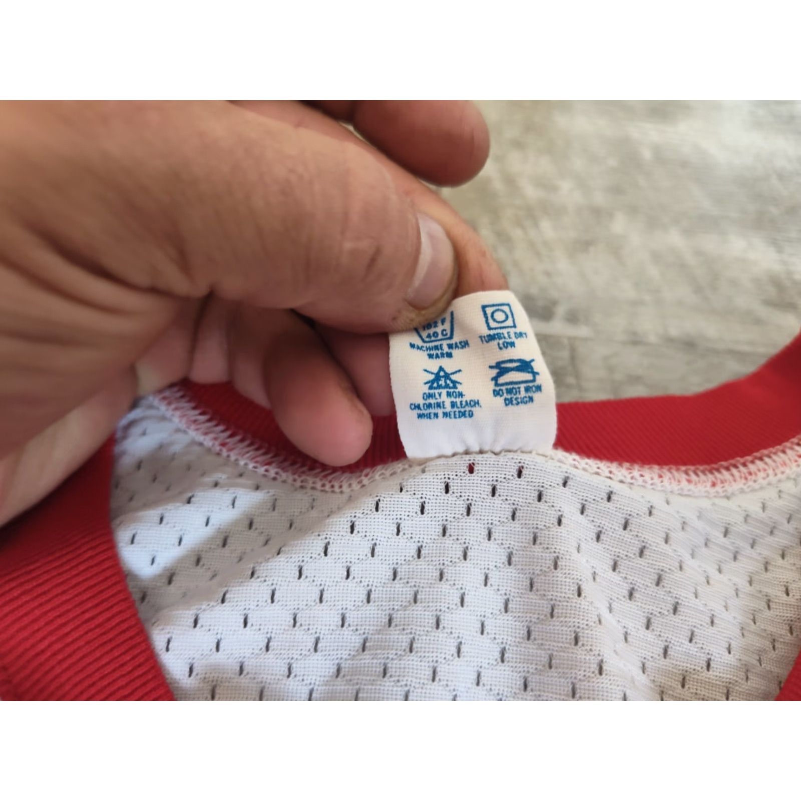 Champion VINTAGE Champion 80s Track Jersey Womens Size 12 Red & White Athletic Tank Made in USA Marquette Size XL / US 12-14 / IT 48-50 - 7 Thumbnail