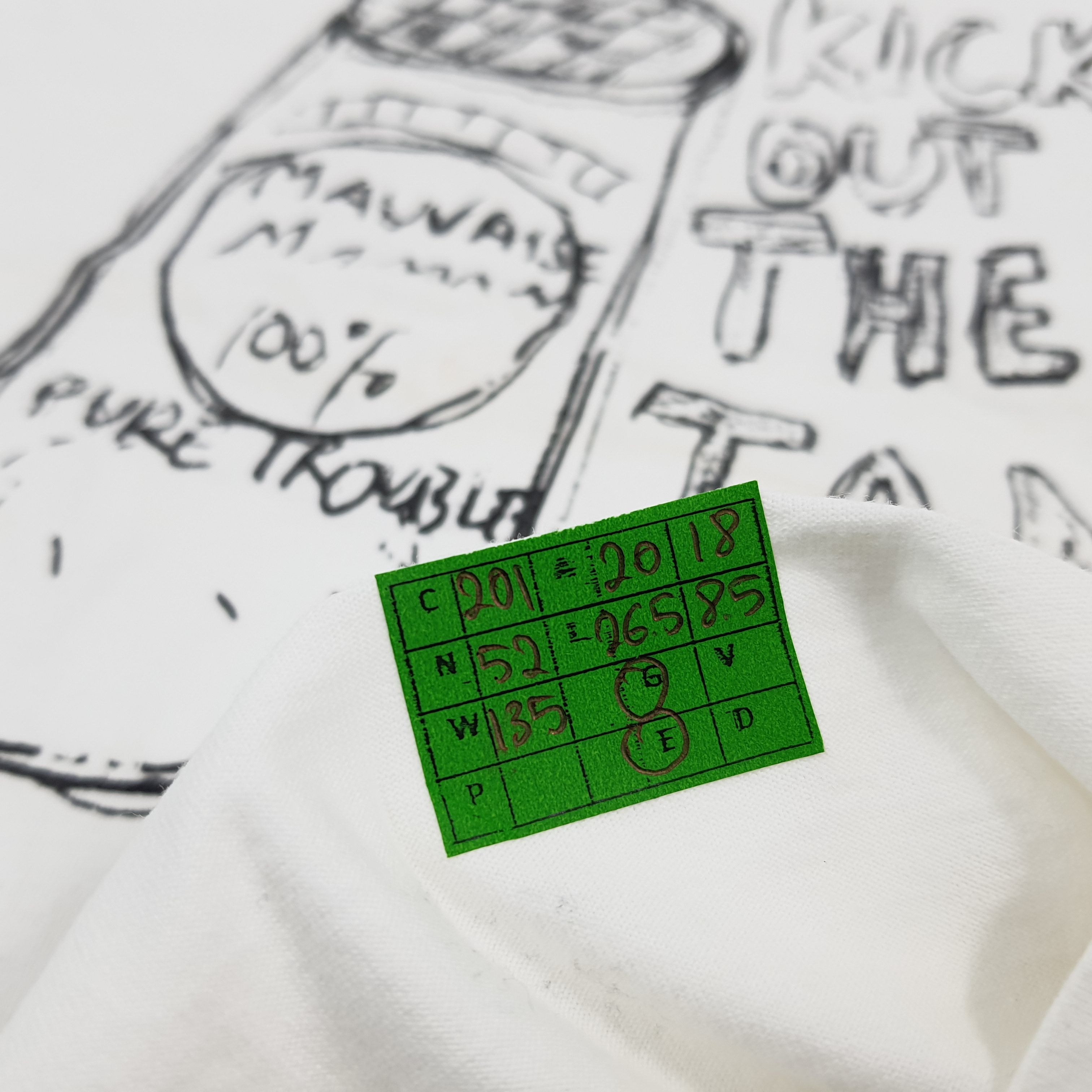A.P.C. × Vintage Vintage A.P.C Kick Out The Jams Luxury Brand Tshirt Size US M / EU 48-50 / 2 - 7 Thumbnail
