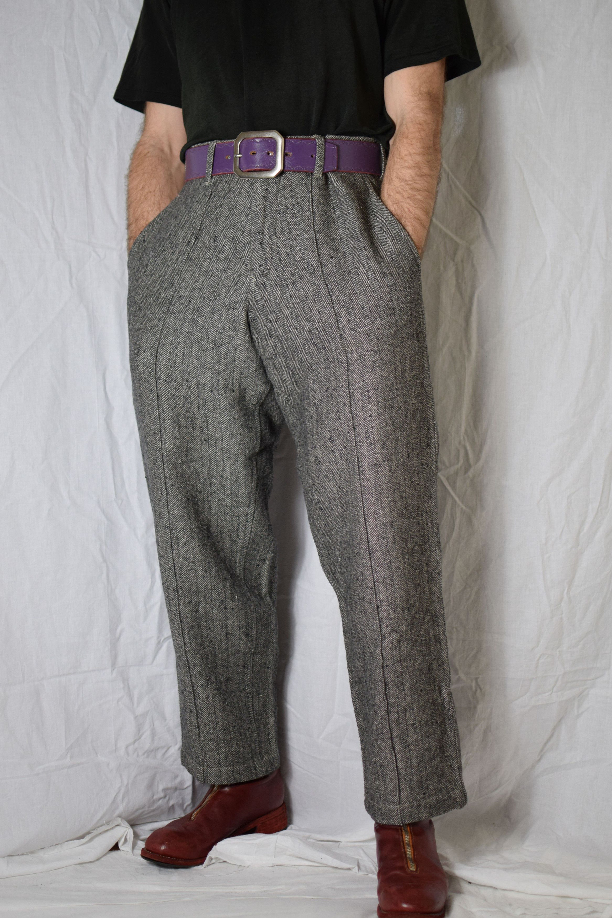 Yohji Yamamoto YYPH AW11 Herringbone Pants - HP-P46-108 | Grailed