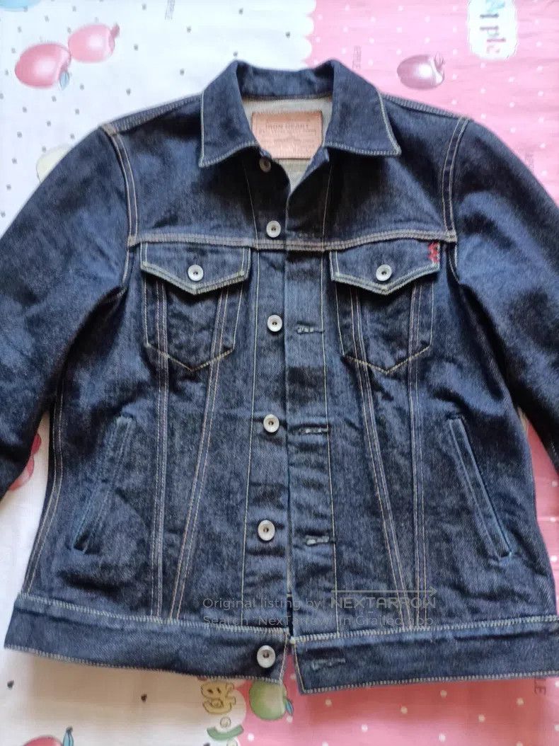 Iron Heart Iron Heart size 40 Raw Denim Jacket Size US L / EU 52-54 / 3 - 1 Thumbnail