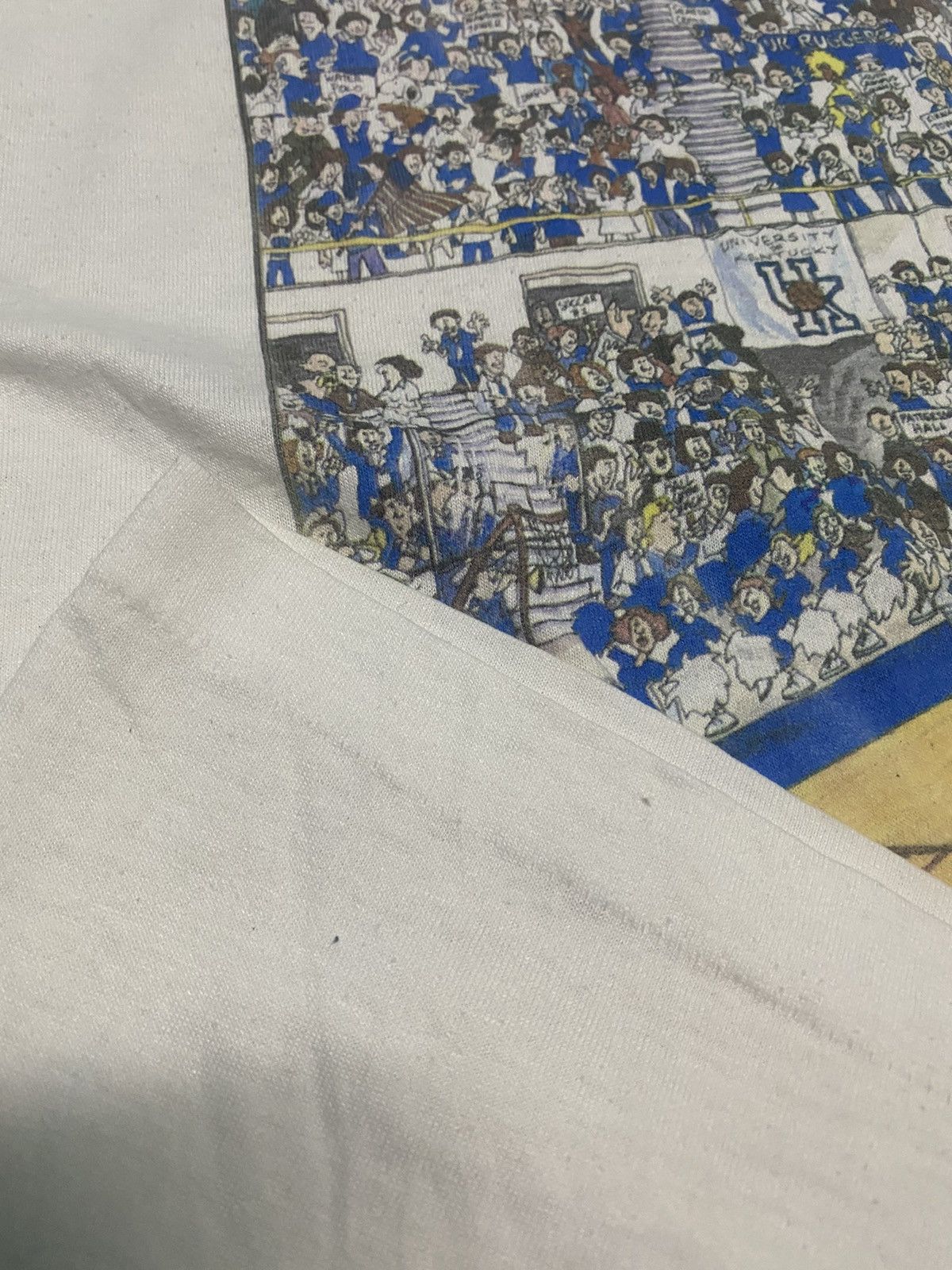 NBA 🔥VINTAGE 80s NCAA UNIVERSITY KENTUCKY BASKETBALL Size US XL / EU 56 / 4 - 15 Thumbnail