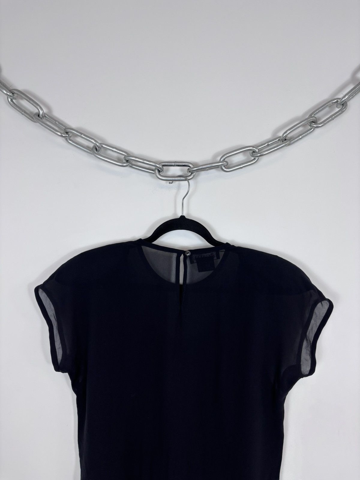 Escada Escada By Margaretha Lay Women’s Black Silk T-Shirt Blouse Size S / US 4 / IT 40 - 13 Thumbnail