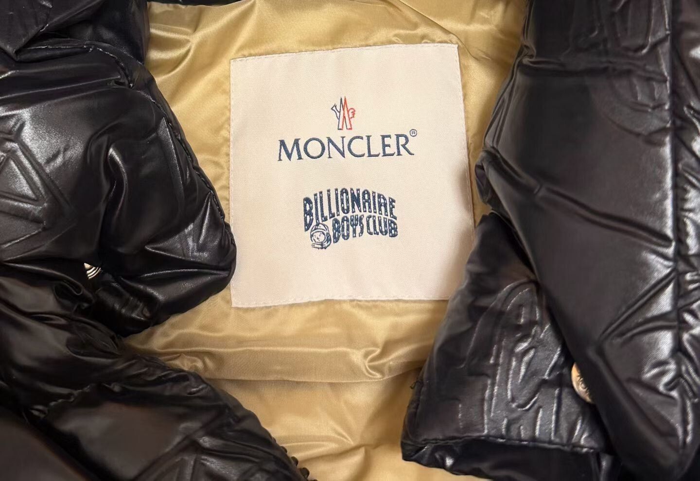 Moncler Moncler x BBC Black Logo Down Jacket Size US L / EU 52-54 / 3 - 4 Thumbnail