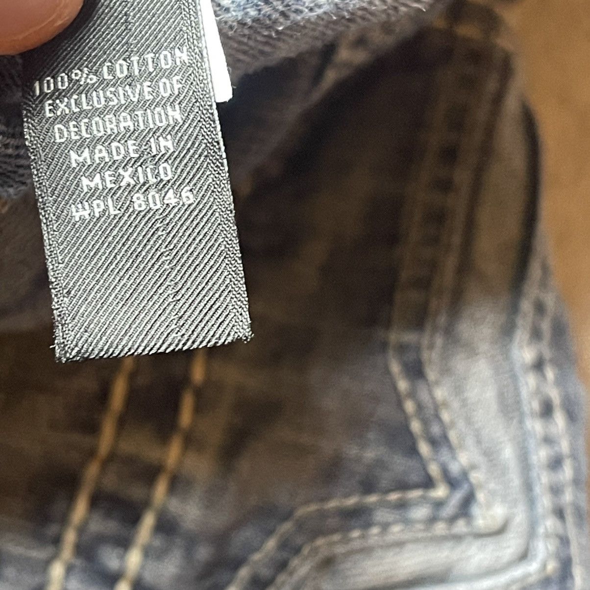 Other Vintage INC Berlin Slim Straight Men Jeans Blue 34x30 Y2K Size US 34 / EU 50 - 4 Thumbnail