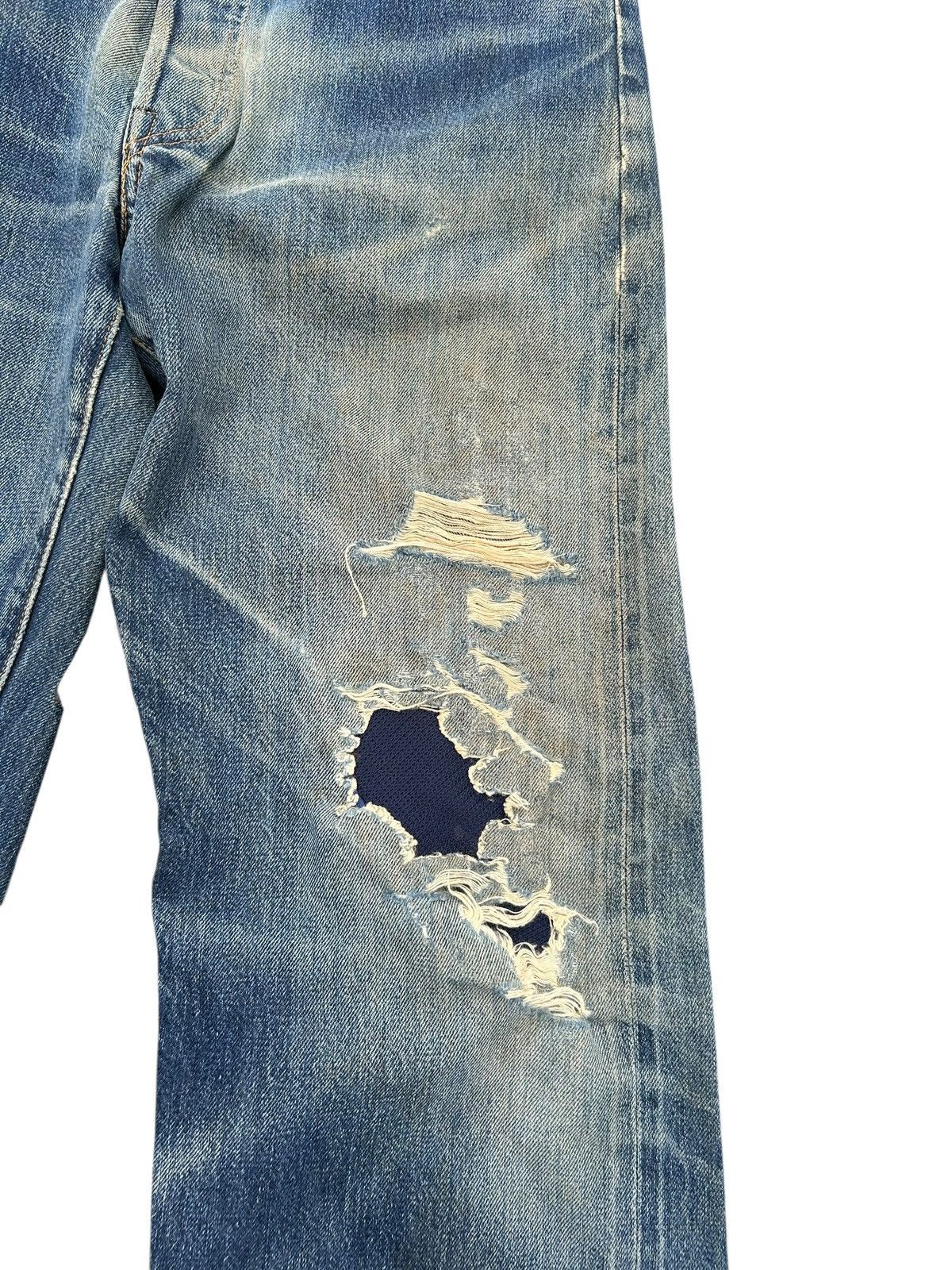 Kapital × Levi's × Vintage Vintage Levi's 501XX Selvedge Reconstructed Repair Denim Size US 31 - 4 Thumbnail
