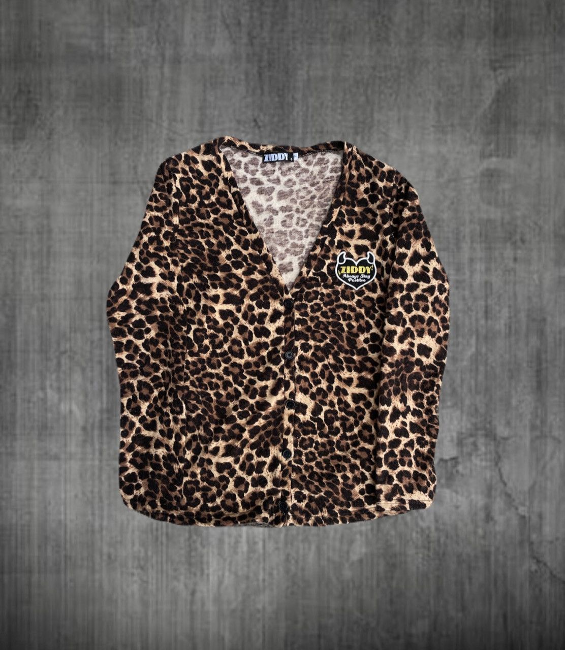 If Six Was Nine 2000s Japanese archive Vkei Leopard Cardigan Y2K Size US XS / EU 42 / 0 - 1 Thumbnail