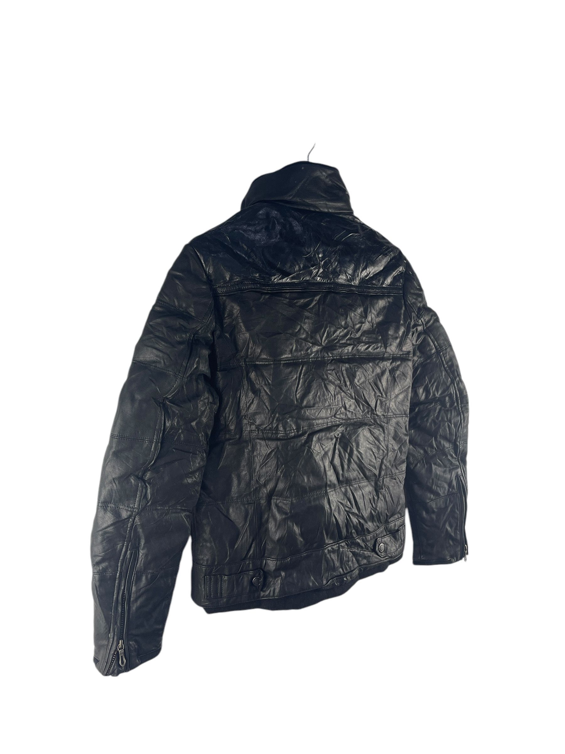 5351 POUR LES HOMMES 5351 Pour Les Hommes Racing Leather Jacket Size S / US 4 / IT 40 - 6 Thumbnail