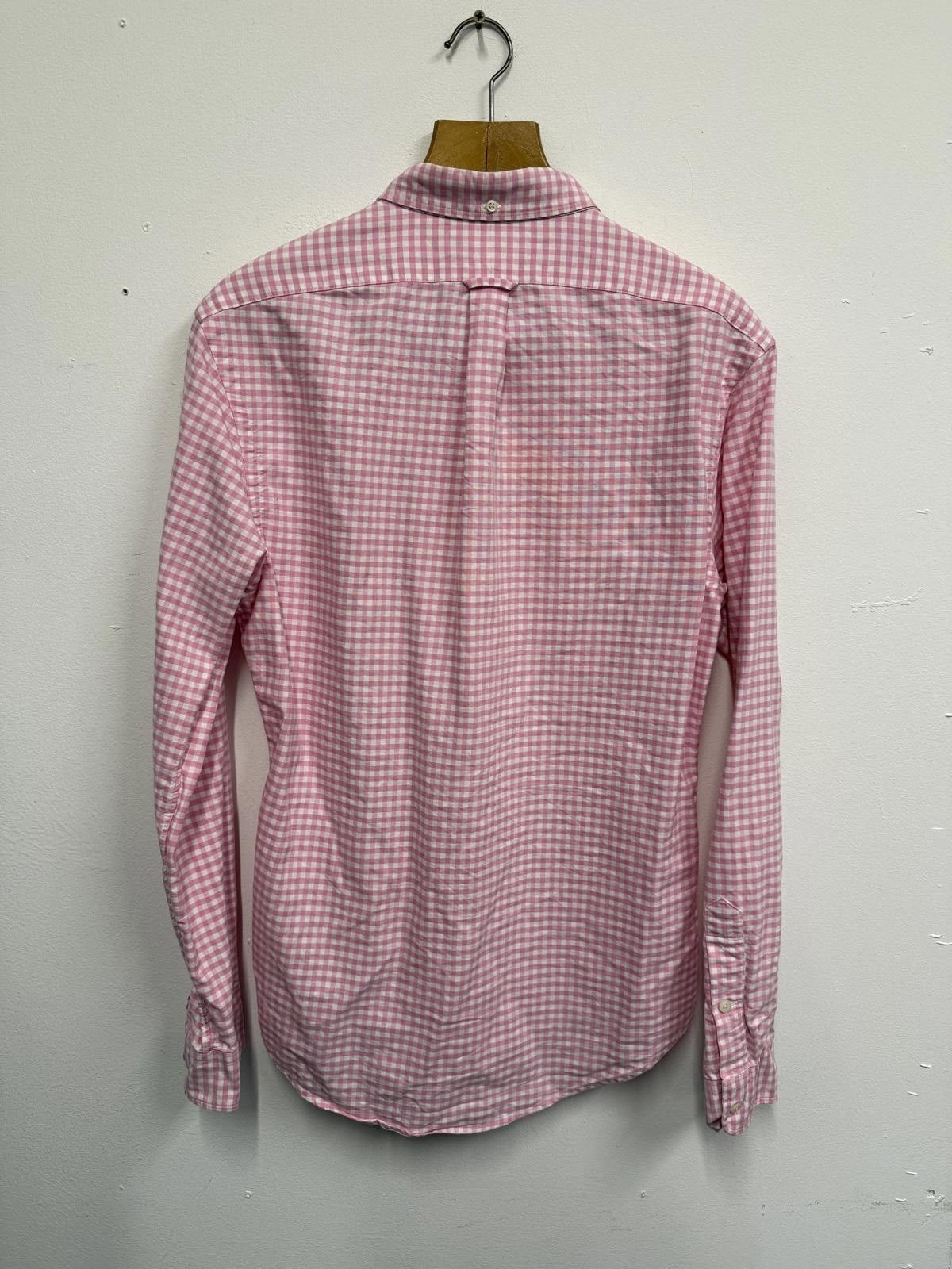 Polo Ralph Lauren Polo Ralph Lauren Pink Gingham Button-Down Shirt Size US M / EU 48-50 / 2 - 2 Thumbnail