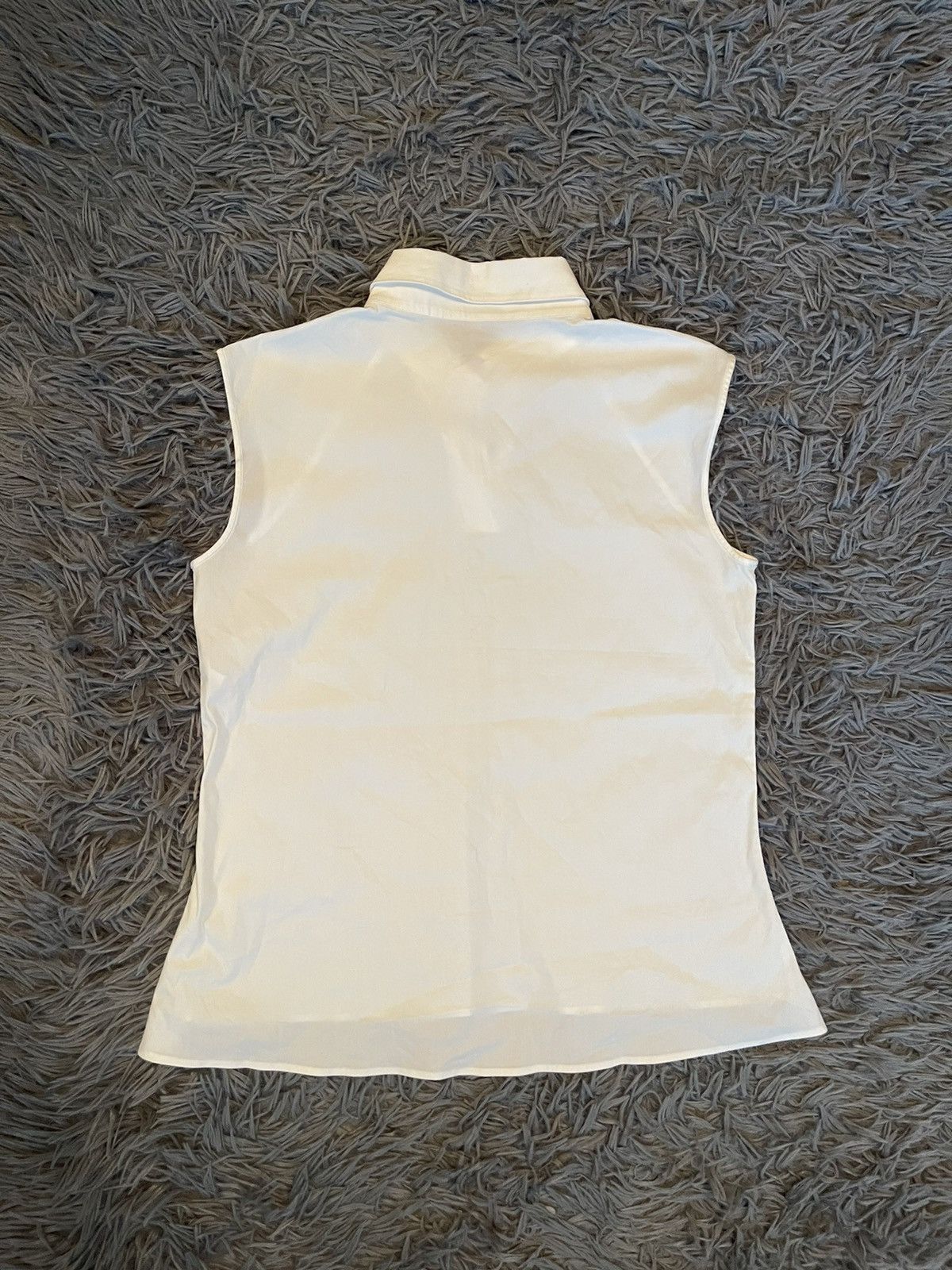 Jil Sander × Vintage Jil Sander 00s vintage avant garde minimalist tank top Size XS / US 0-2 / IT 36-38 - 5 Thumbnail