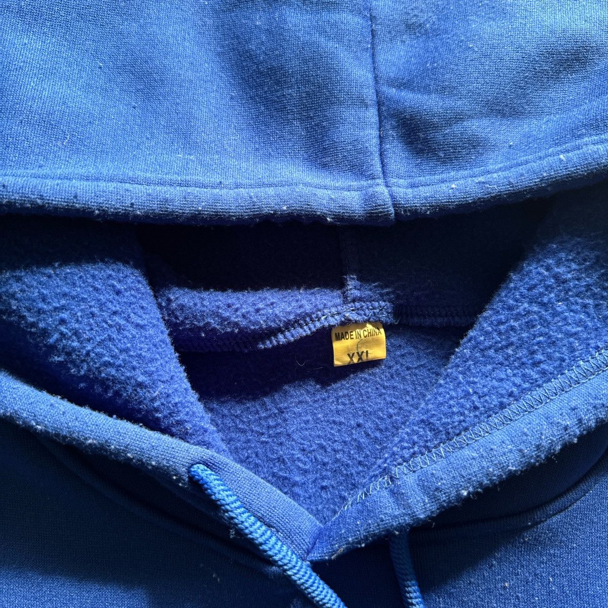 Hoodrich Hoodrich Blue Hoodie Size US XL / EU 56 / 4 - 4 Thumbnail