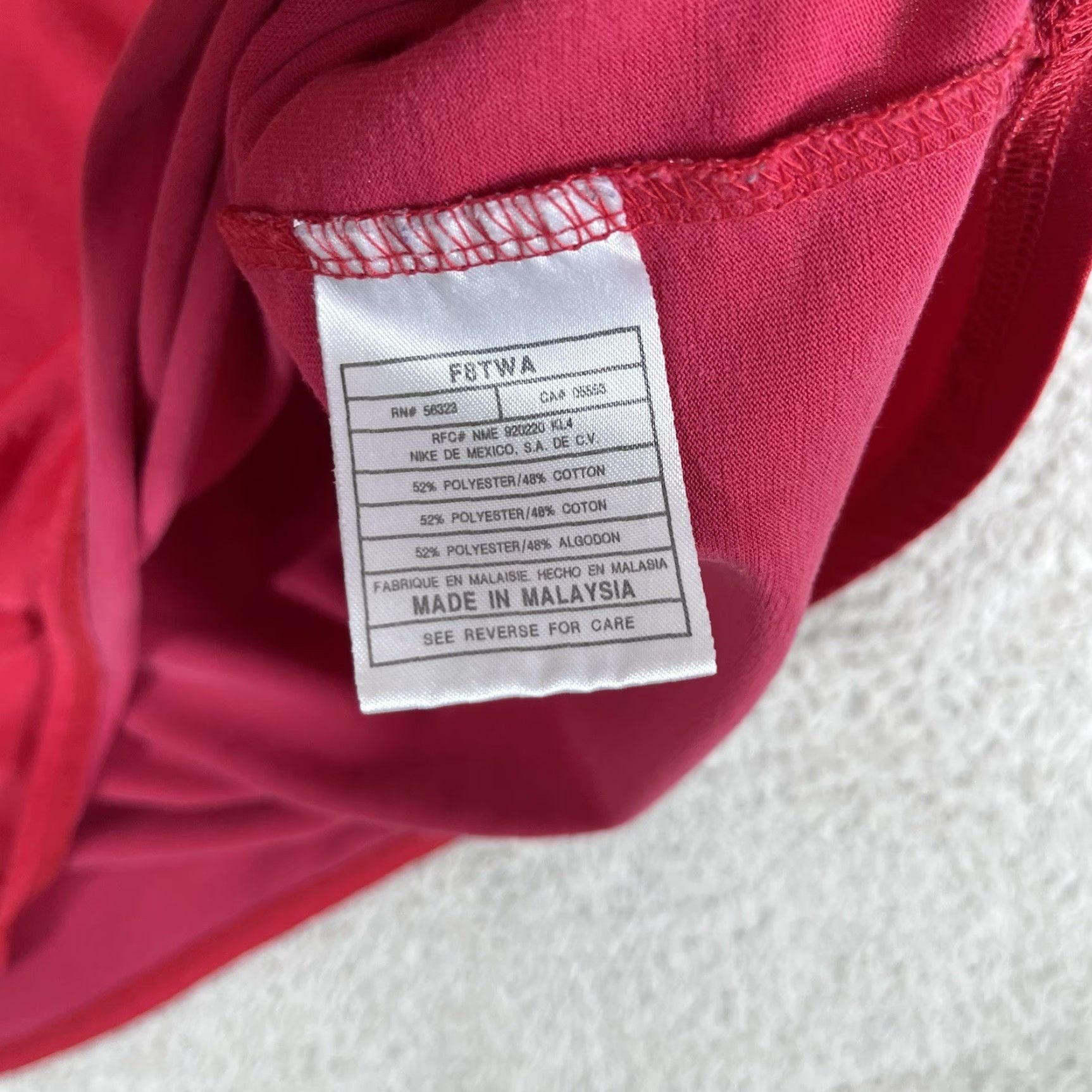 Nike VINTAGE Nike New York Giants Shirt Mens XL Red Center Swoosh 90s Pro Line Y2K Long Sleeve? Size US XL / EU 56 / 4 - 5 Thumbnail