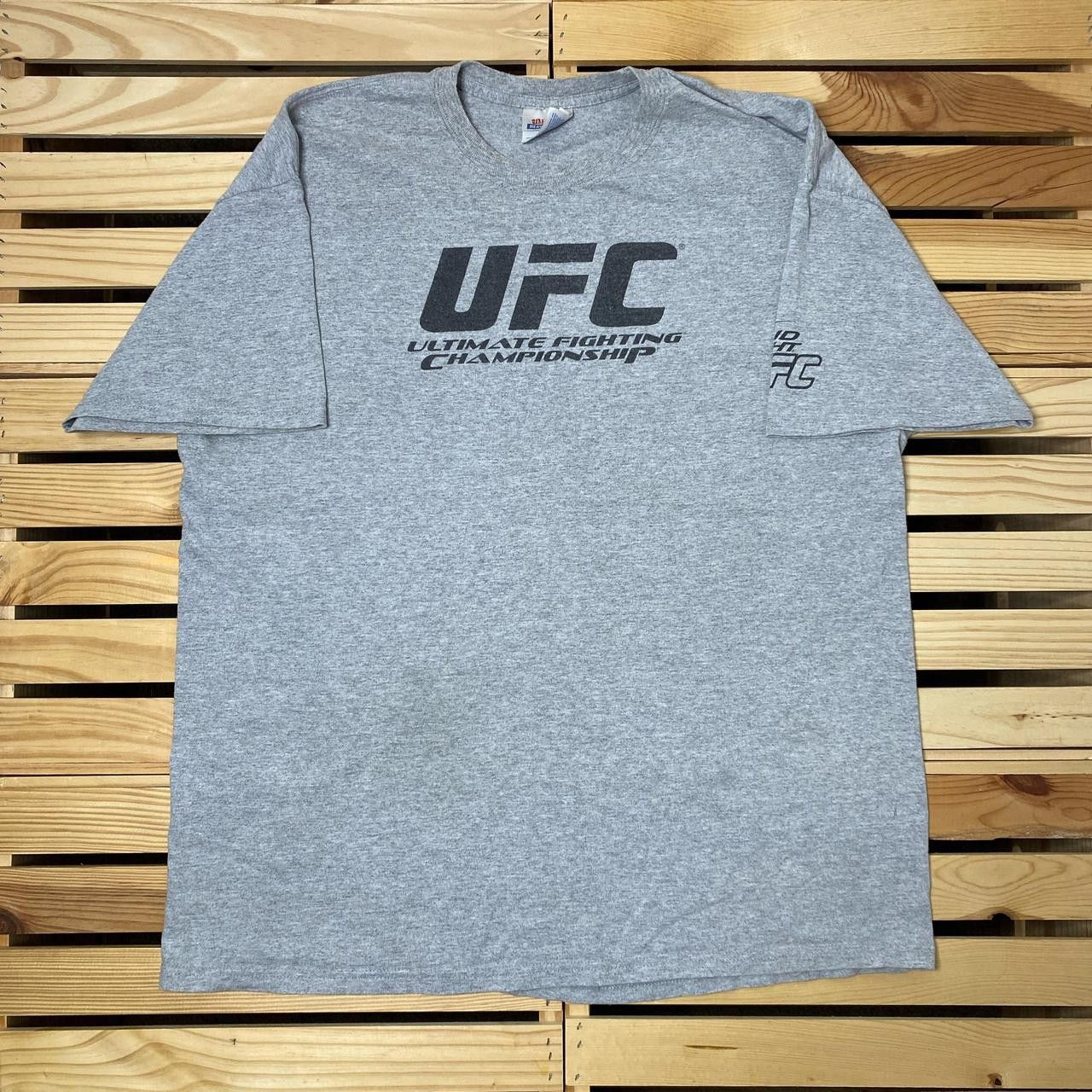 UFC Vintage UFC Gray MMA Fightwear Tee Size XL Size US XL / EU 56 / 4 - 1 Thumbnail