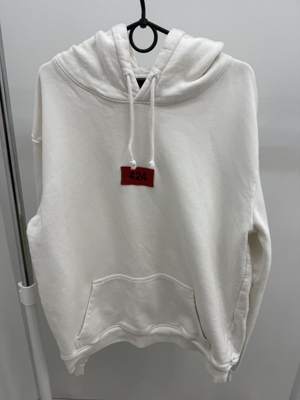 424 424 On Fairfax Logo Cotton Oversized Hoodie Size US M / EU 48-50 / 2 - 1 Thumbnail