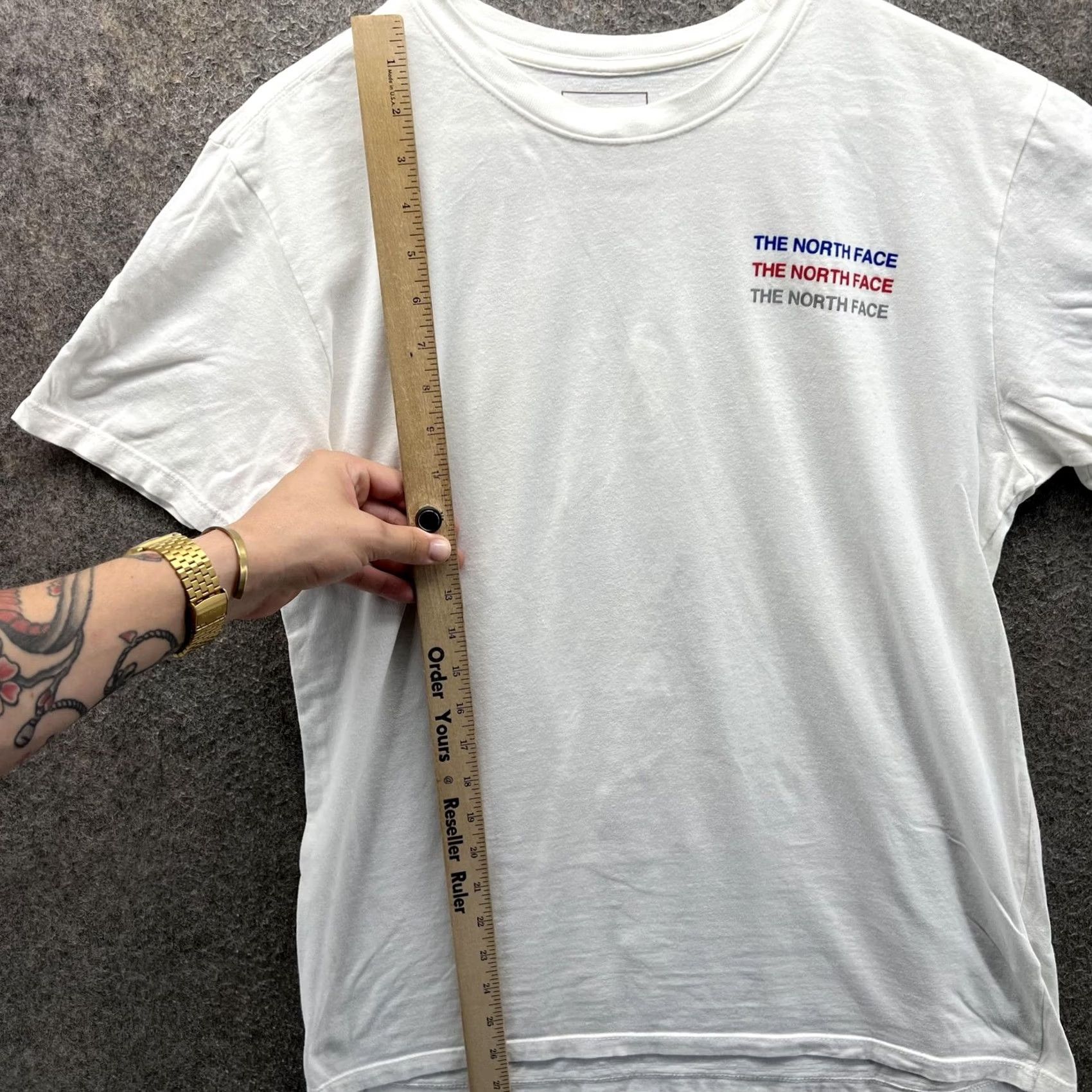 The North Face The North Face Shirt Mens Medium White Multi Logo Graphic Short Sleeve Crewneck Size US M / EU 48-50 / 2 - 6 Thumbnail
