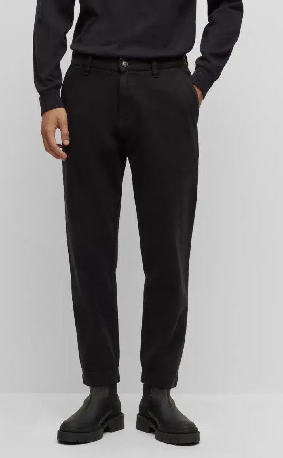 Hugo Boss Hugo boss mens black pants Zeebo New 32x32 Size US 32 / EU 48 - 2 Thumbnail
