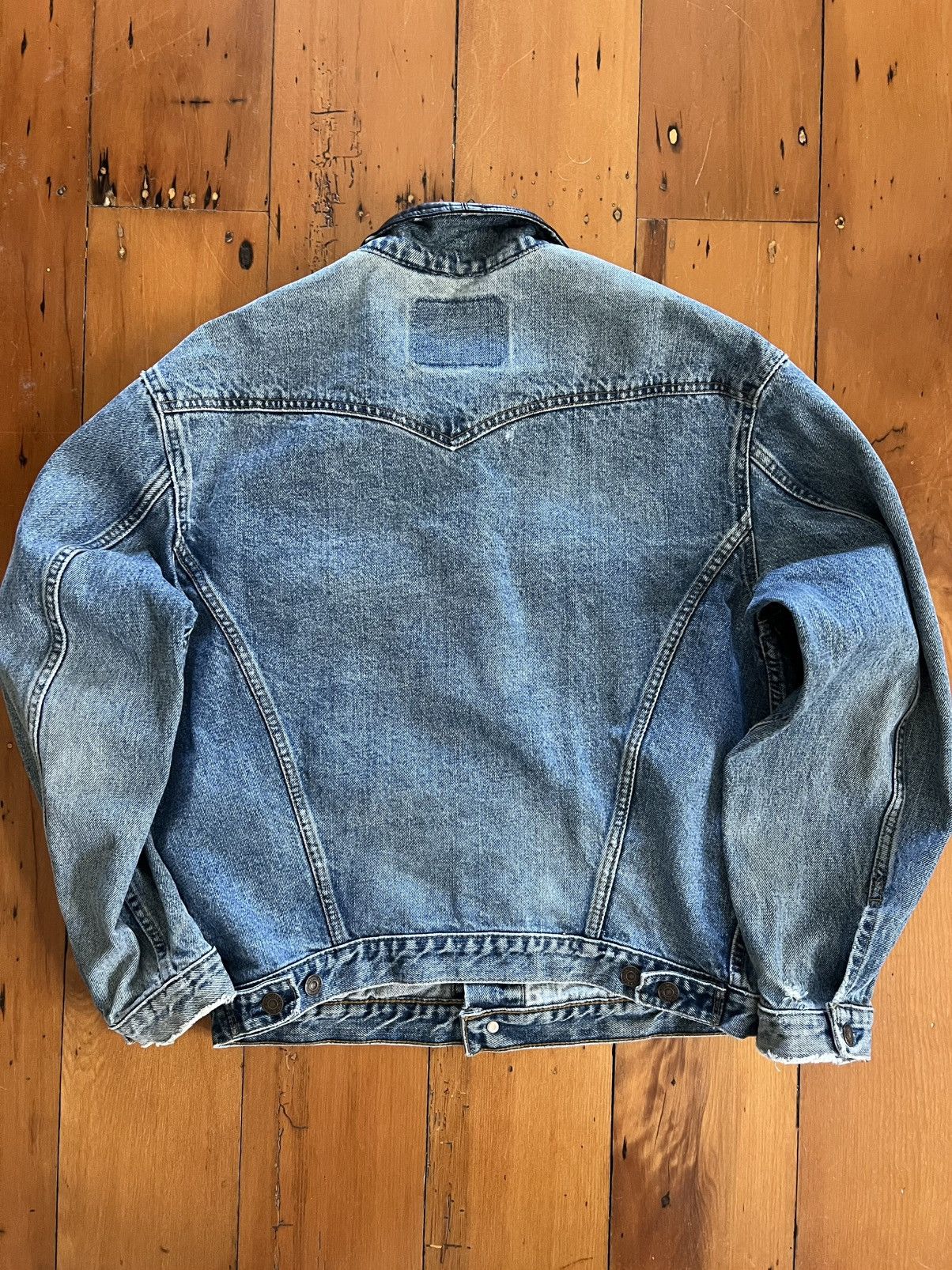 Levi's Vintage Clothing 1970s Levis Denim Jacket Size US S / EU 44-46 / 1 - 2 Thumbnail