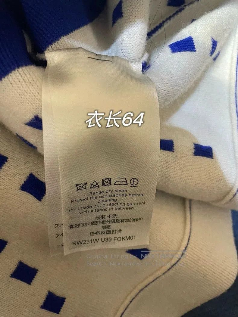 Louis Vuitton Stylish Blue Hooded Cape Sweatshirt. Size US M / EU 48-50 / 2 - 6 Thumbnail